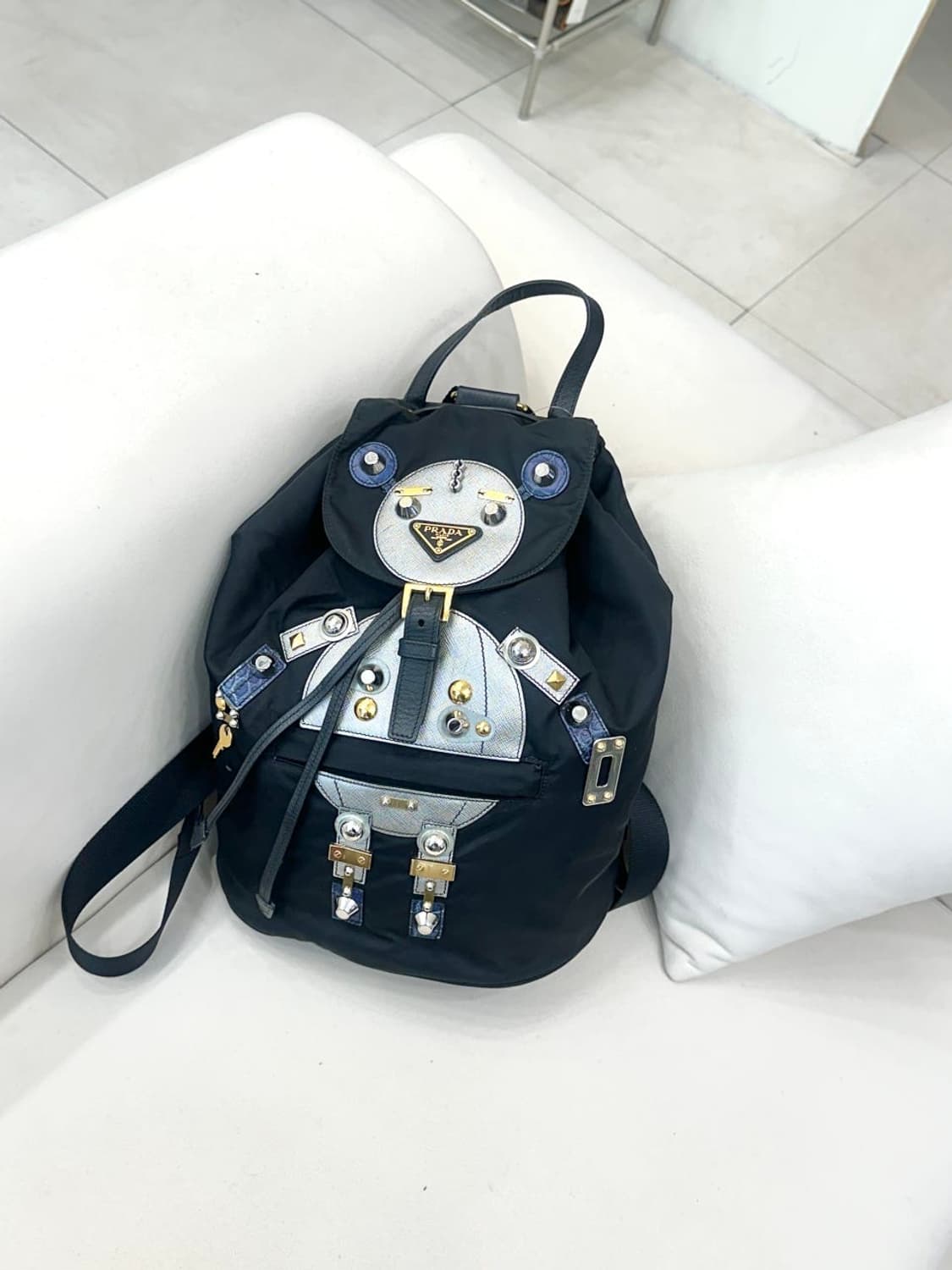 프라다 리미티드 나일론 테수토 로보트 백팩 (정품) 상품이미지1