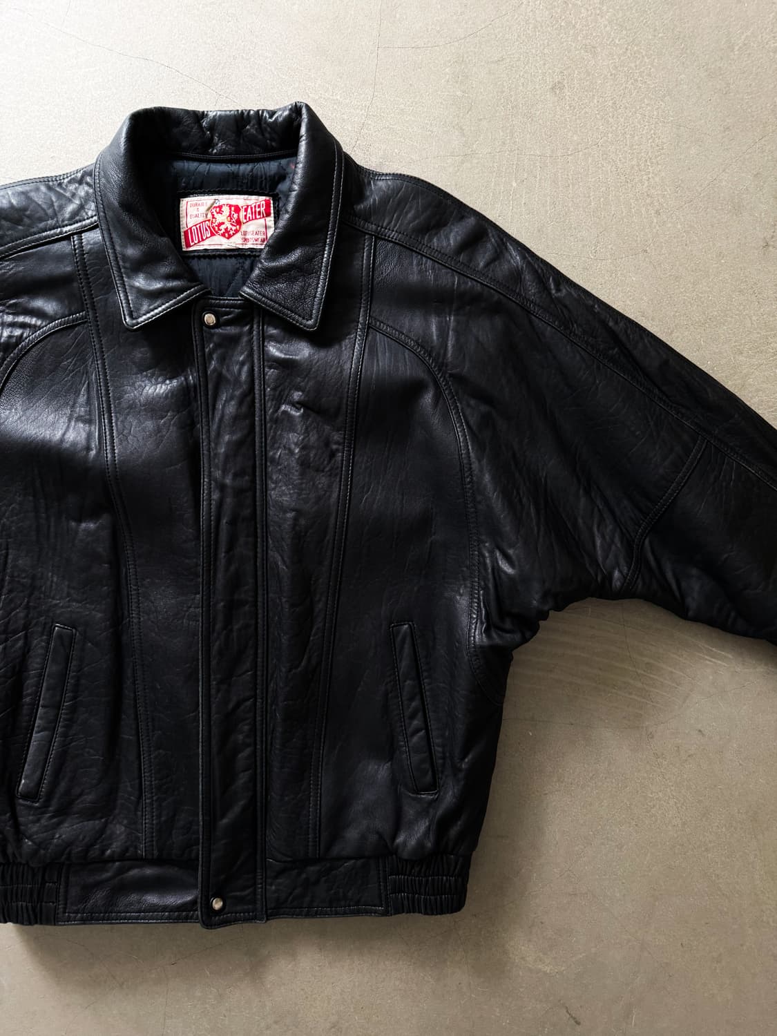 LOTUSEATER Sheepskin Leather Jacket 상품이미지3