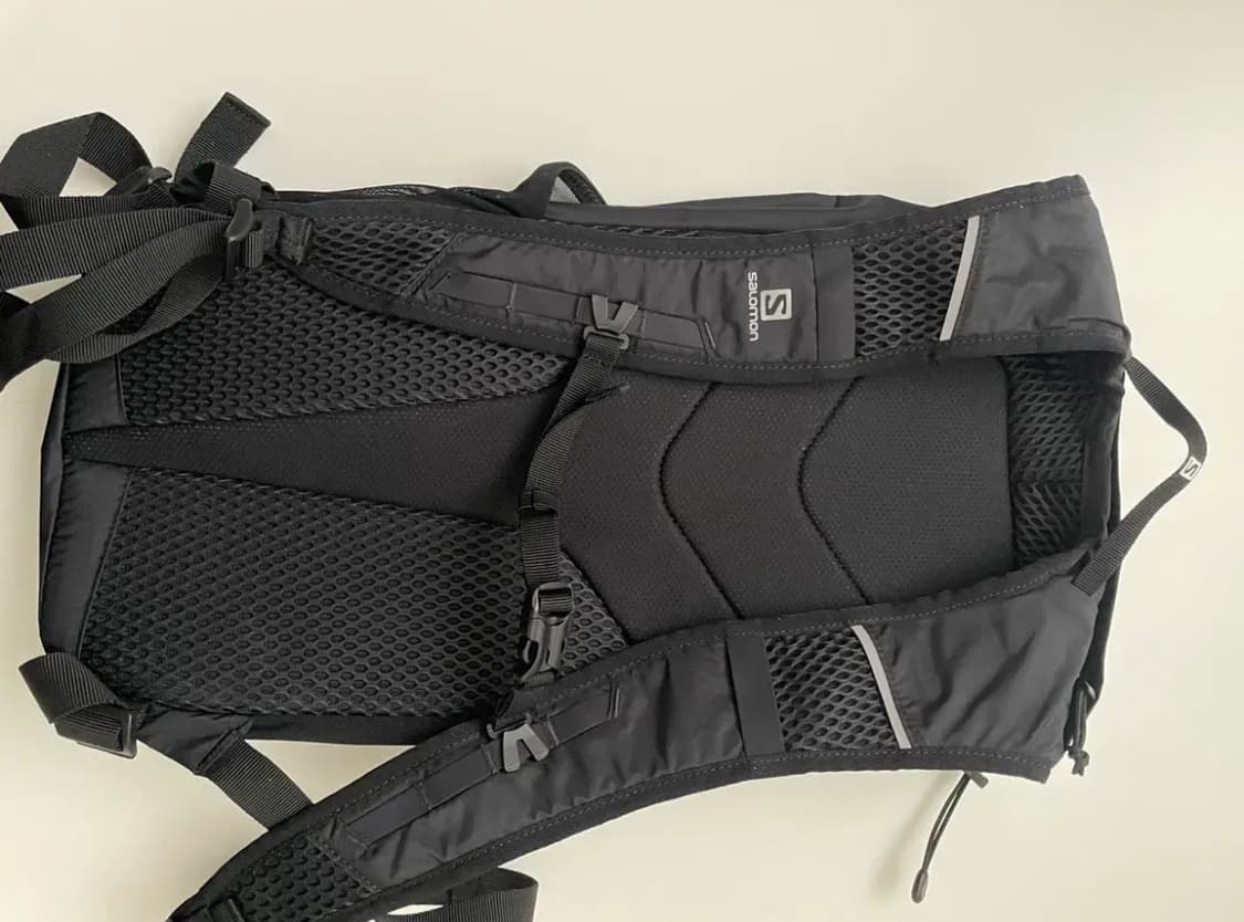 살로몬 트레일블레이저10 백팩 블랙 (구로고, 새상품) 상품이미지2