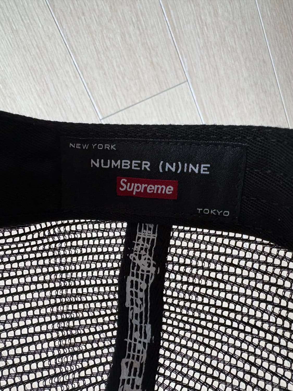 슈프림X넘버나인 미키 캡 상품이미지5