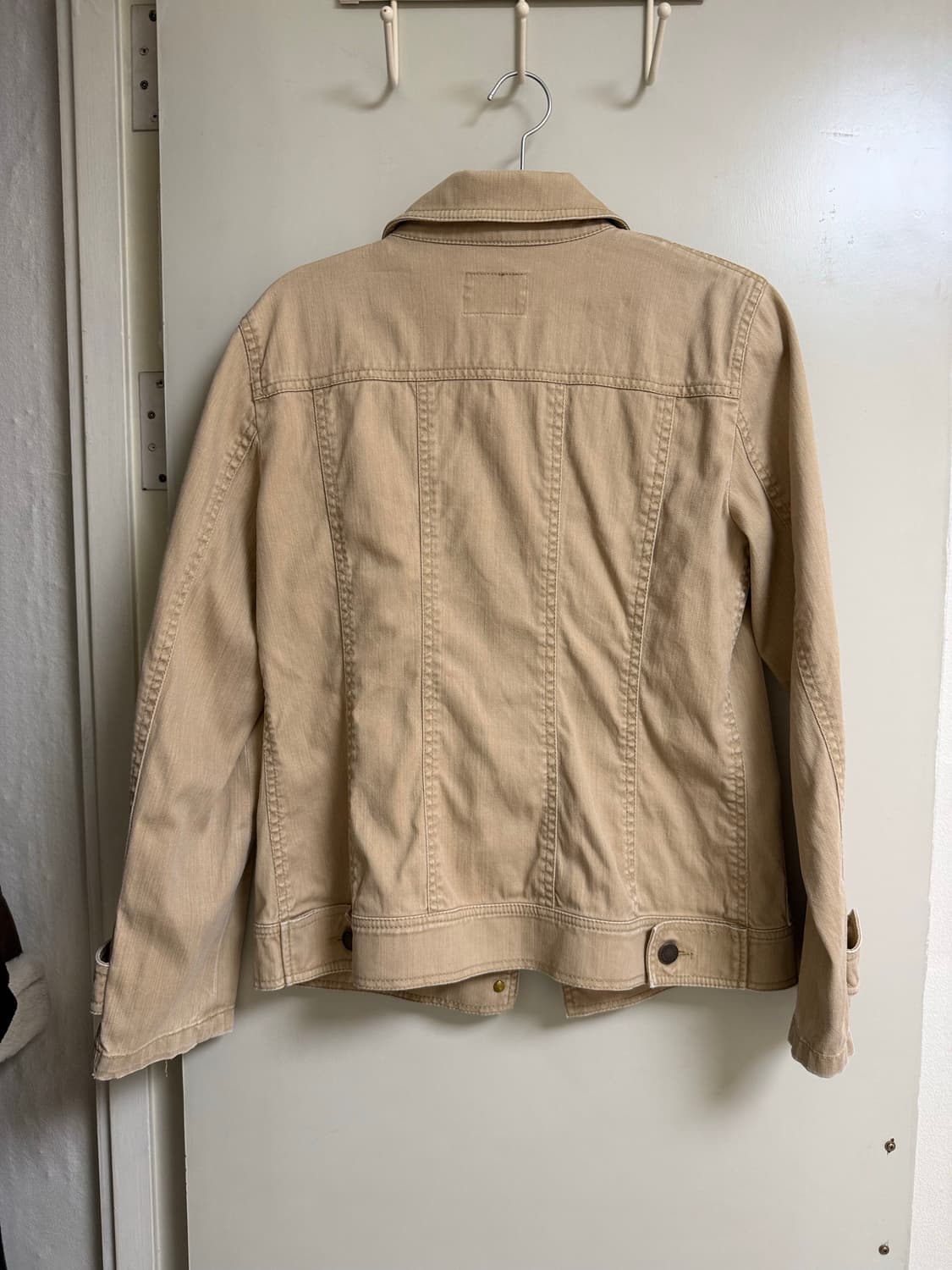 브라운 베이지 청자켓 아우터 상품이미지2