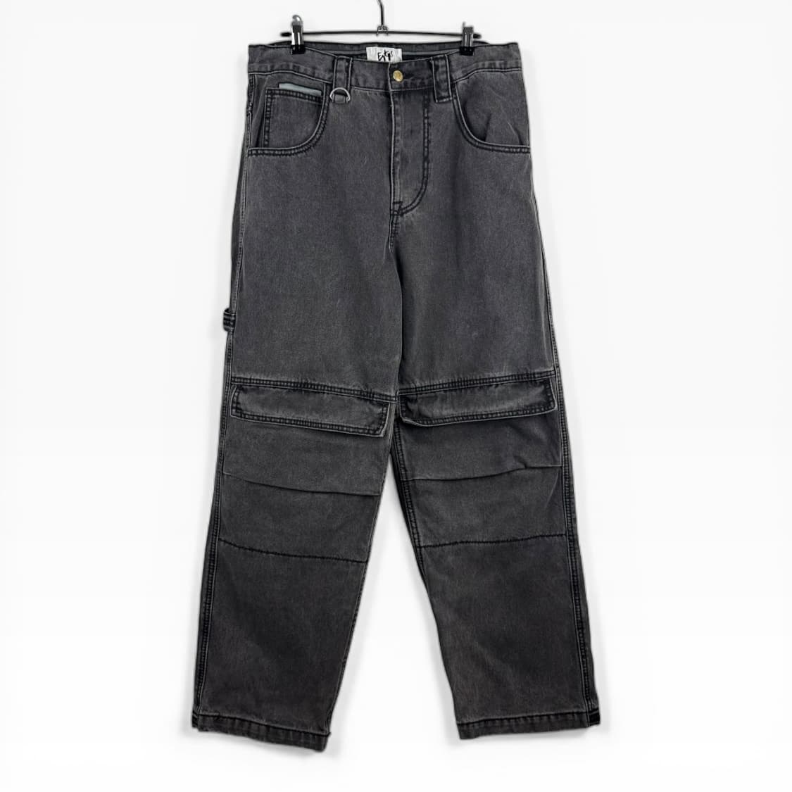 (무료배송)28/32) 이티스 타이탄 맥스 흑청 팬츠 상품이미지1