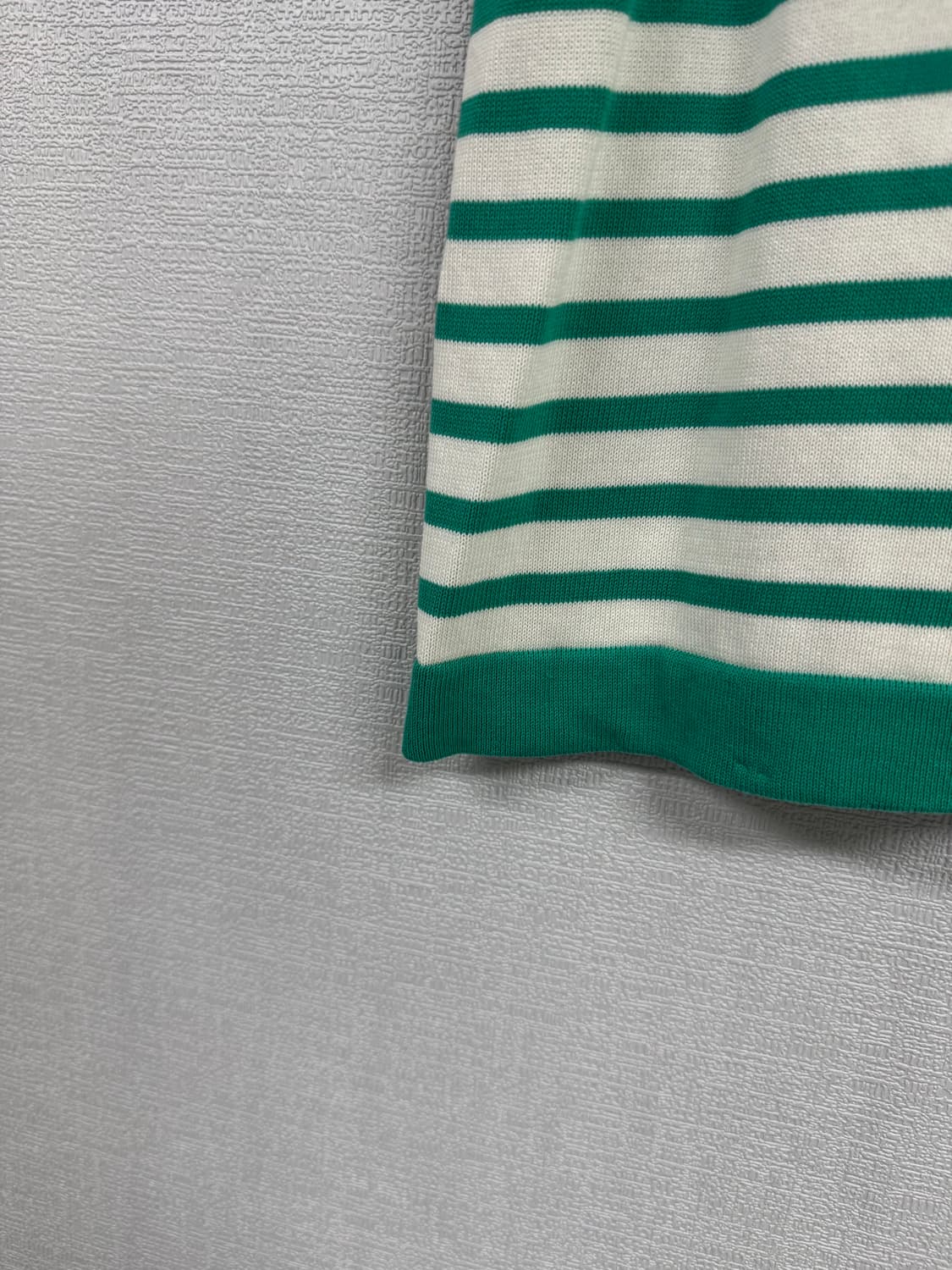 막스마라 스트라이프 니트 반팔 티셔츠 상품이미지3