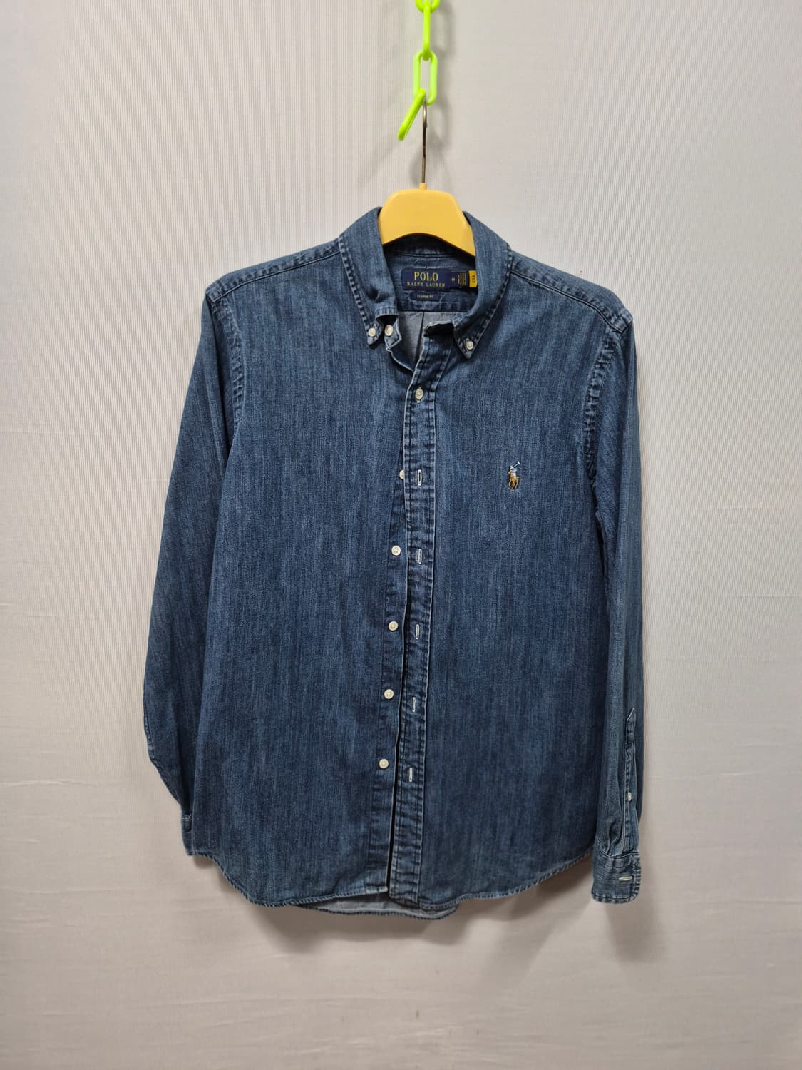 폴로 랄프로렌 데님 셔츠 남방 남성M 100~105 상품이미지1