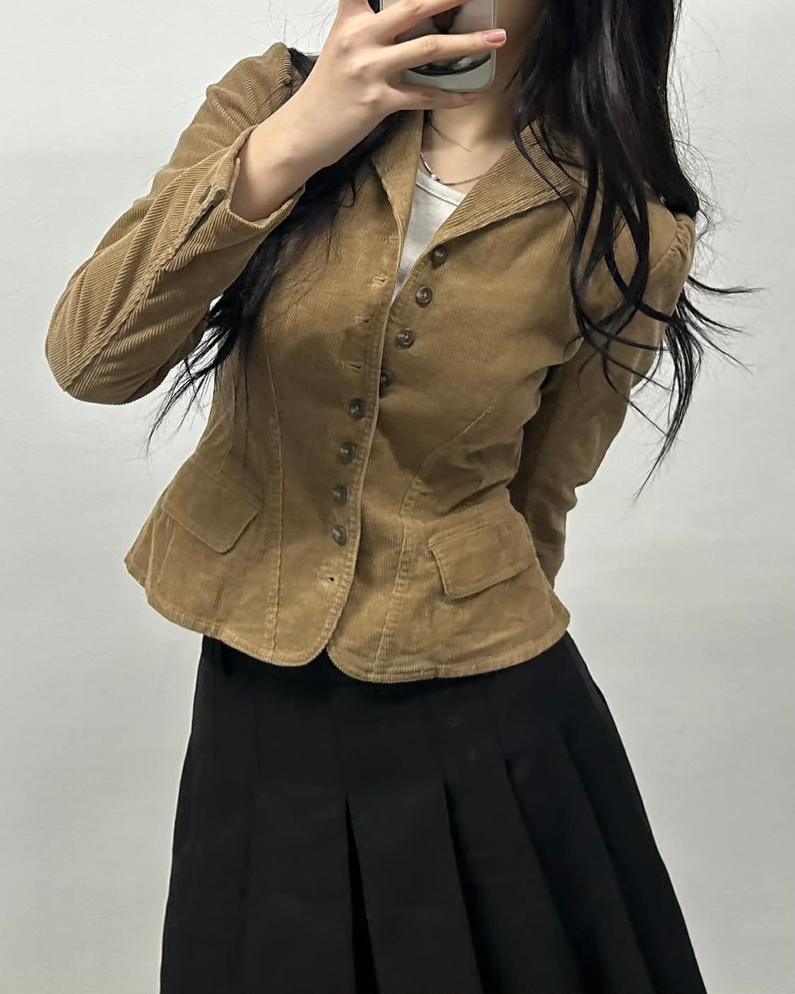 [2] 랄프로렌 코듀로이 스냅 테일러드 자켓 상품이미지1