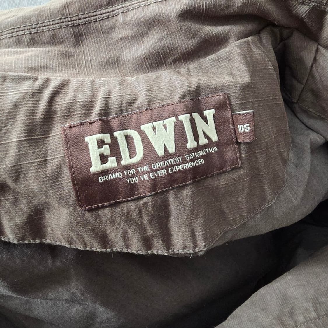 에드윈 빈티지 브라운 워크웨어 필드 자켓 XL 상품이미지6