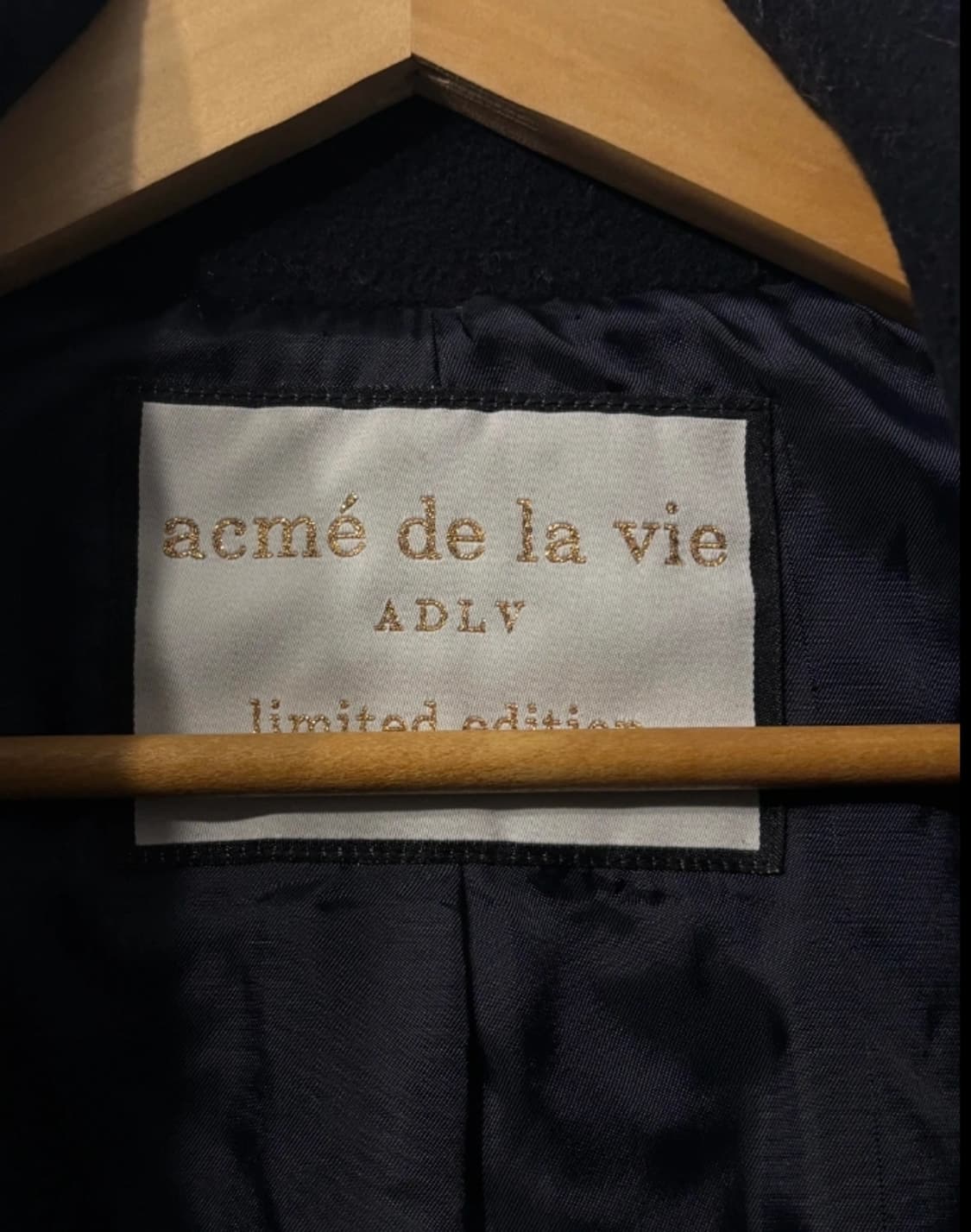 아크메드라비 ADLV 한정판 에디션 블랙 코트 L 상품이미지6