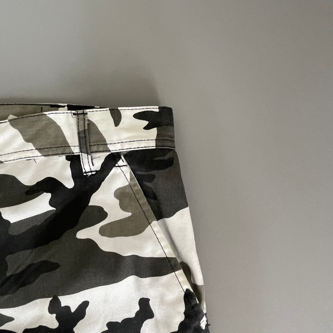 (31) 오리지널 빈티지 그레이 카모 밀리터리 카고팬츠 상품이미지3