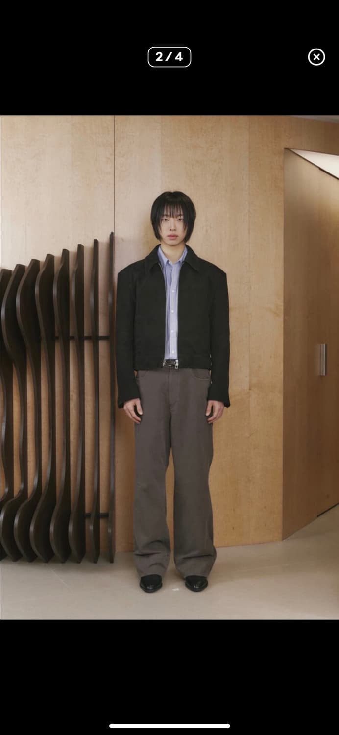 웨이비니스 크롭 스웨이드 자켓1 상품이미지2