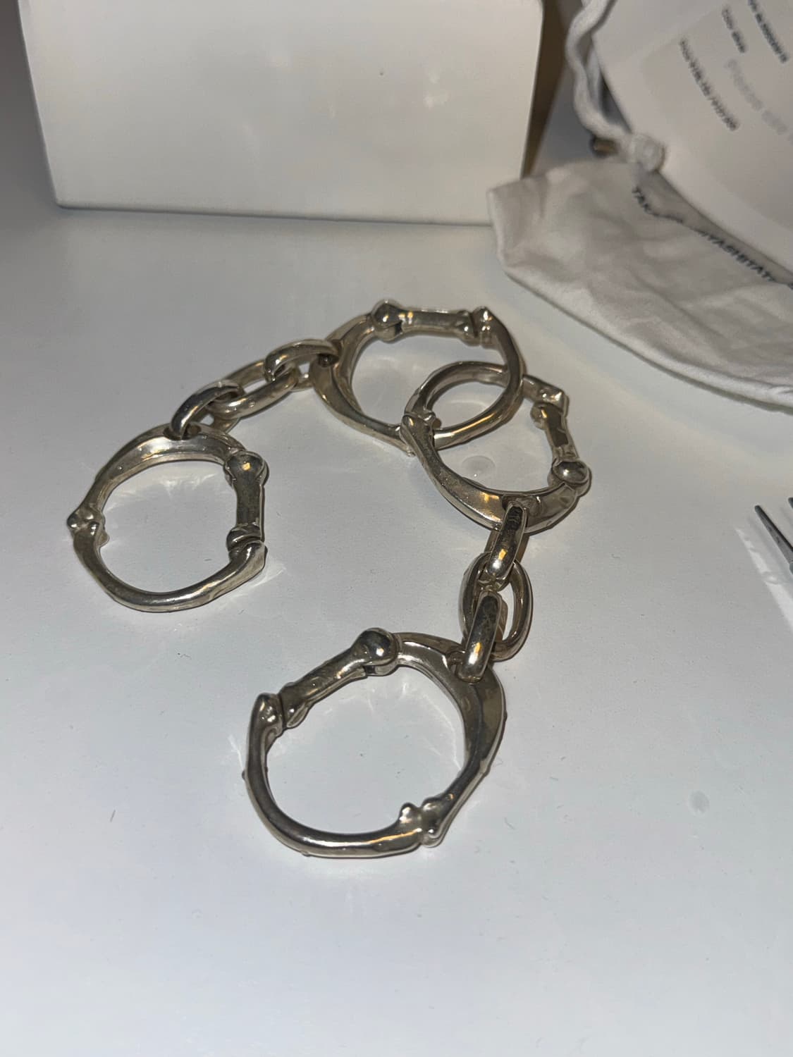 [L] 솔로이스트 본 브레이슬릿 상품이미지5