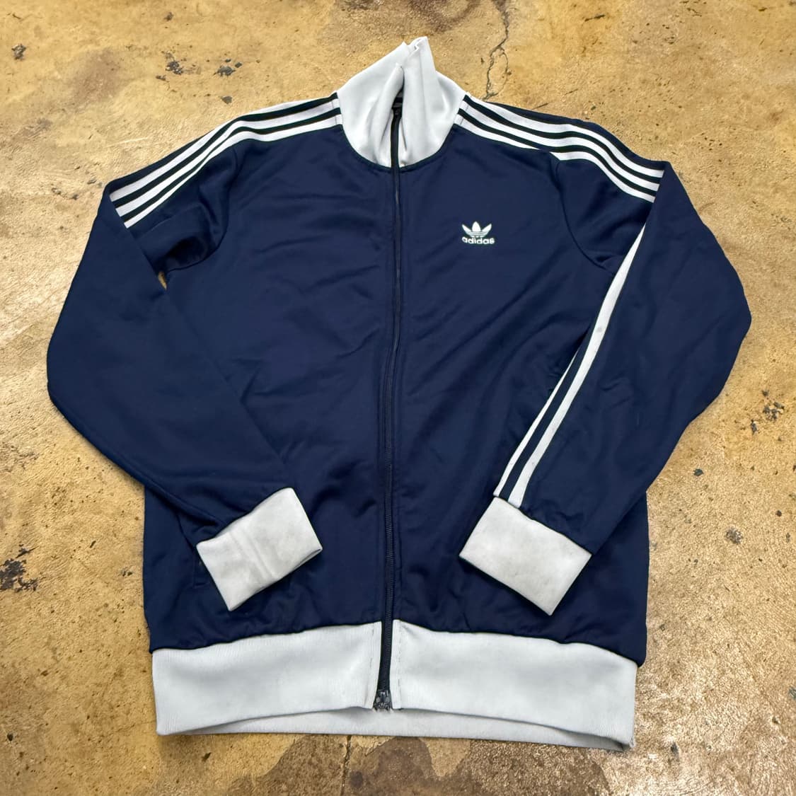 [정품/95,M] 아디다스 베켄바우어 트랙탑 져지 네이비 b16 상품이미지2