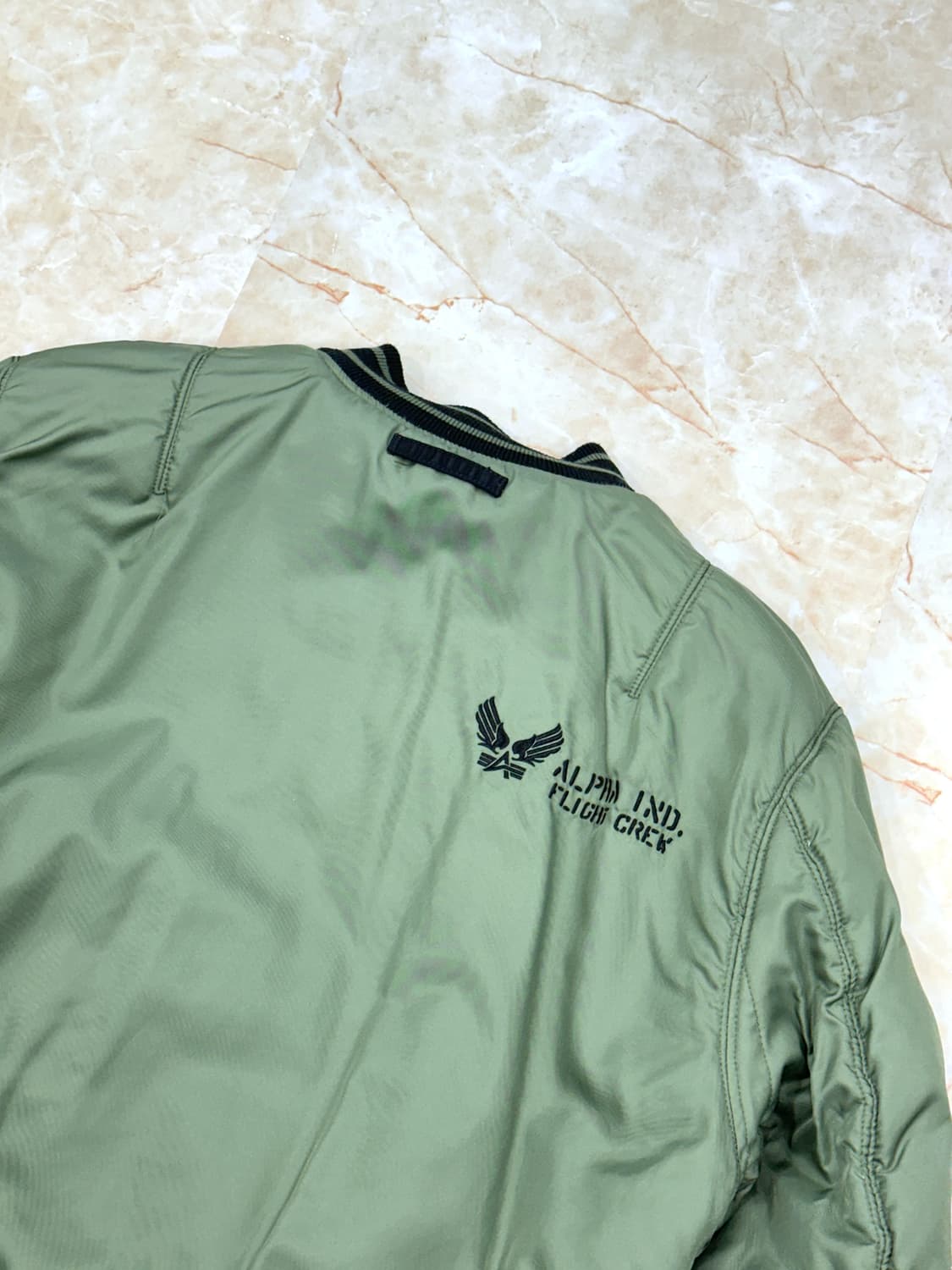 알파인더스트리 리버시블 MA-1 항공점퍼 상품이미지8