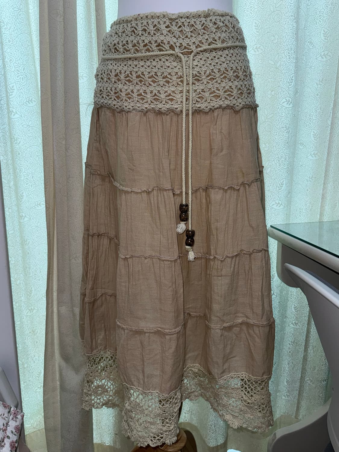 Vintage Morigirl long skirt 상품이미지5