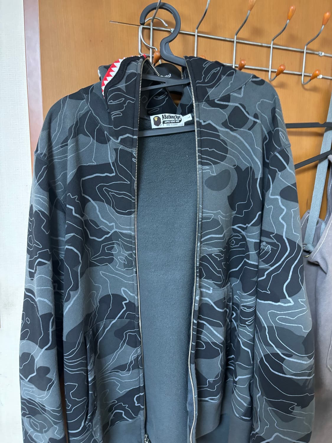 베이프 카모 후드 L 상품이미지6