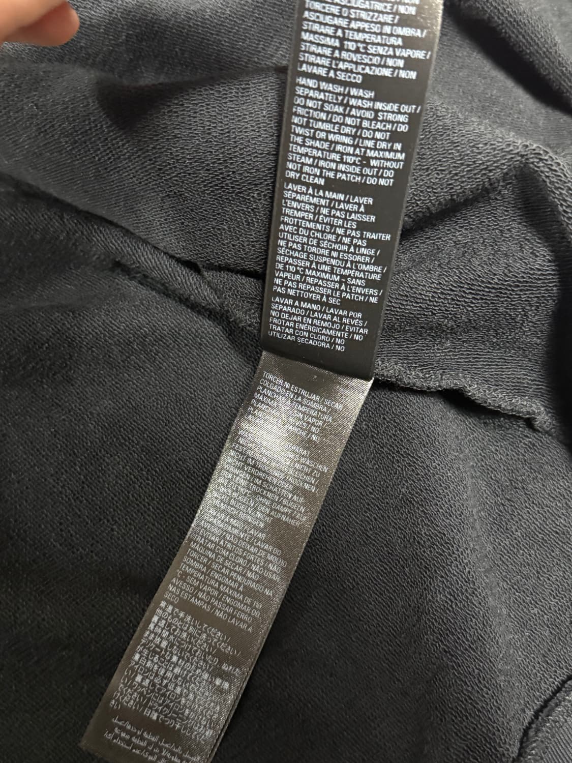 (XL) 발렌시아가 개퍼 후드집업 스몰핏  상품이미지4