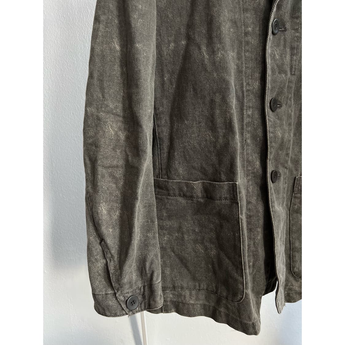 루이스 샤블론 스톤 워시드 3버튼 데님 자켓 상품이미지5