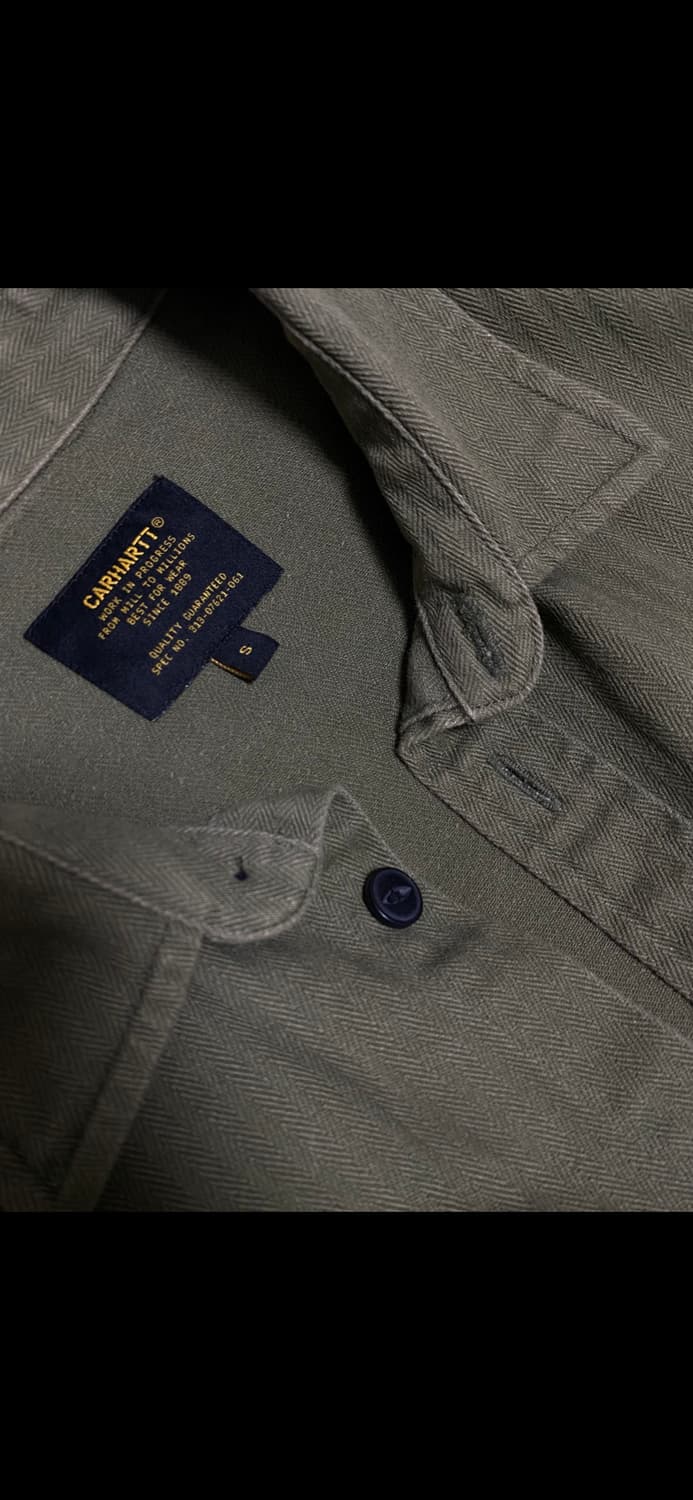 칼하트 wip 밀리터리 셔츠 s사이즈 상품이미지6