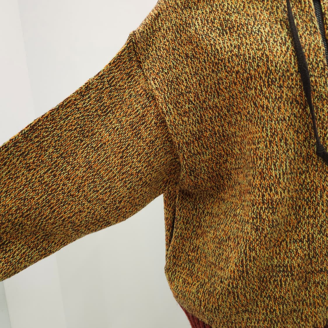 UNIQLO MARNI  콜라보 믹스 컬러 니트 후드 집업 가디건 상품이미지5