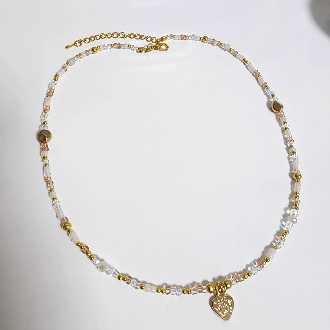 고급스러운 골드 비즈 목걸이✨️ 상품이미지2