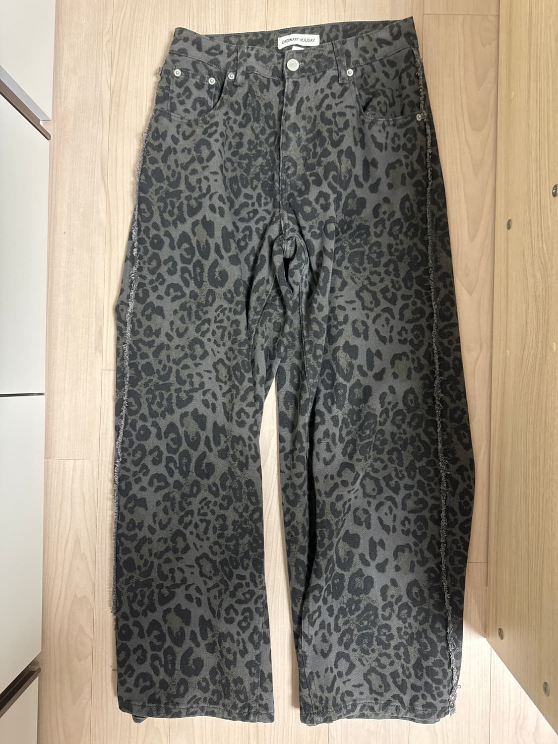 오디너리 홀리데이 레오파드 팬츠 상품이미지3