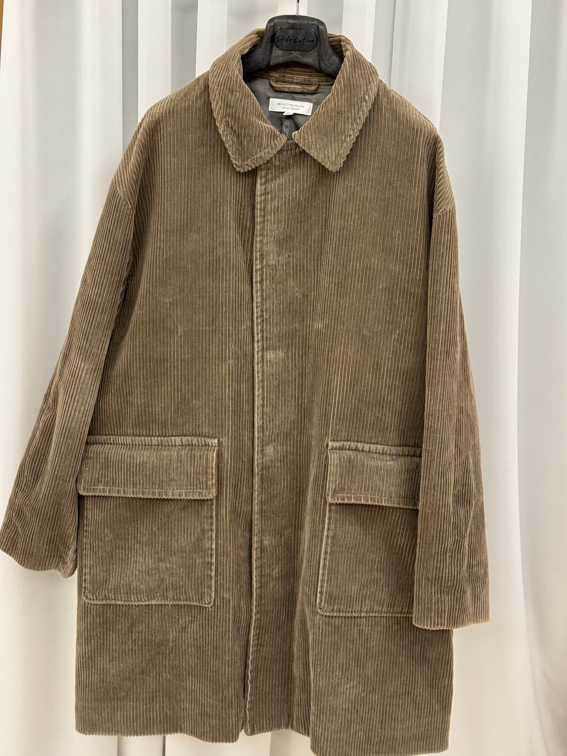 뷰티앤유스 (유나이티드애로우즈) 골덴 레글런 코트 XL 상품이미지2