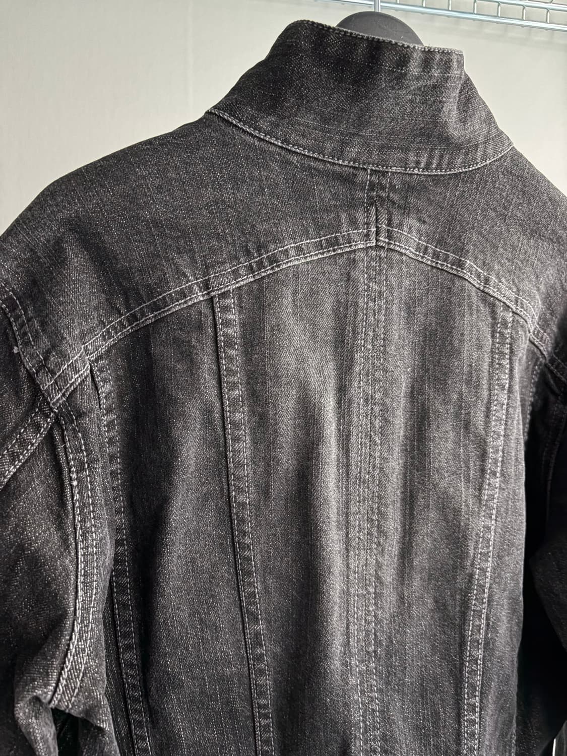 빈티지 흑청 자켓 상품이미지5