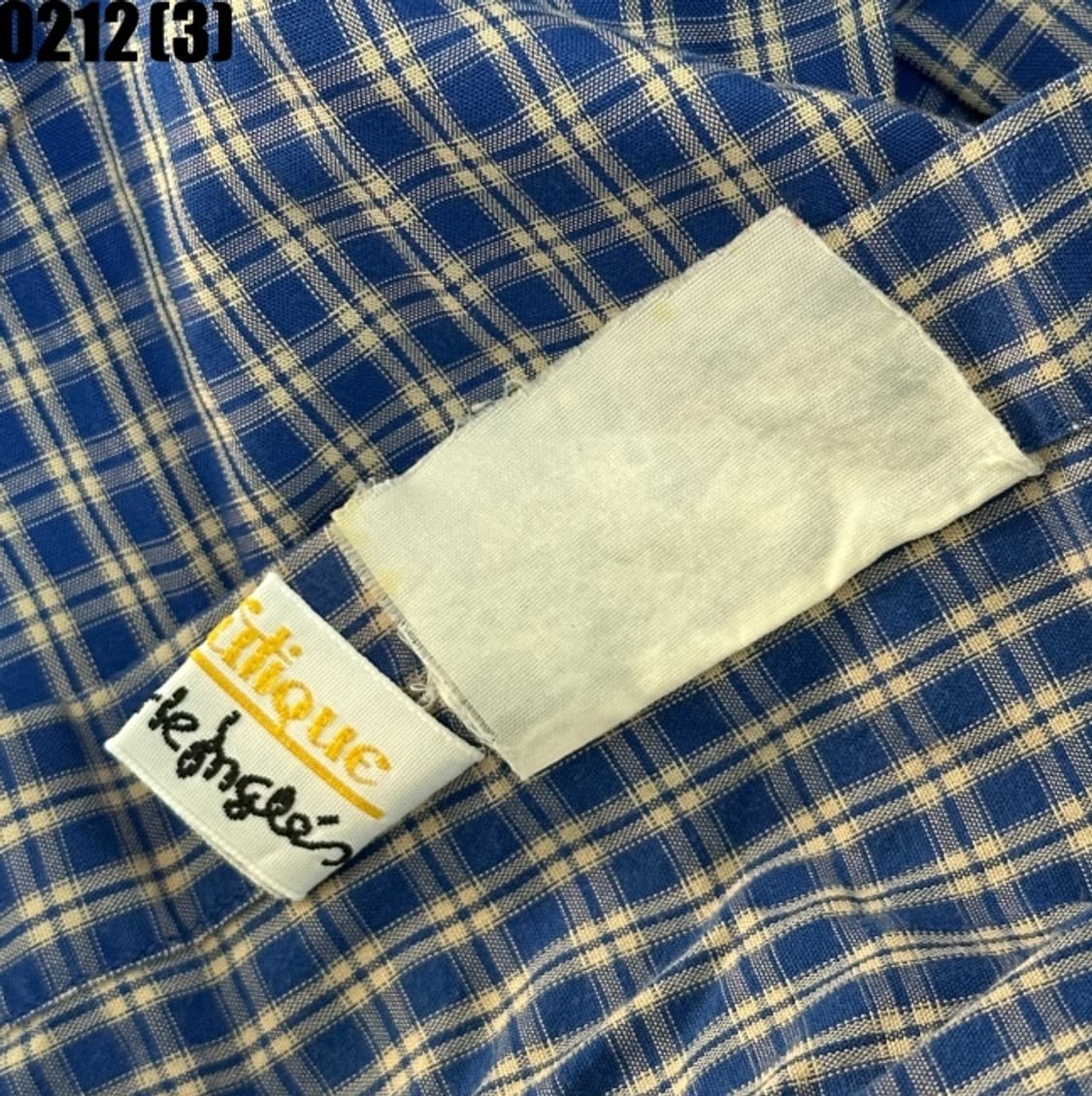 버버리 체크 반팔 셔츠 상품이미지4