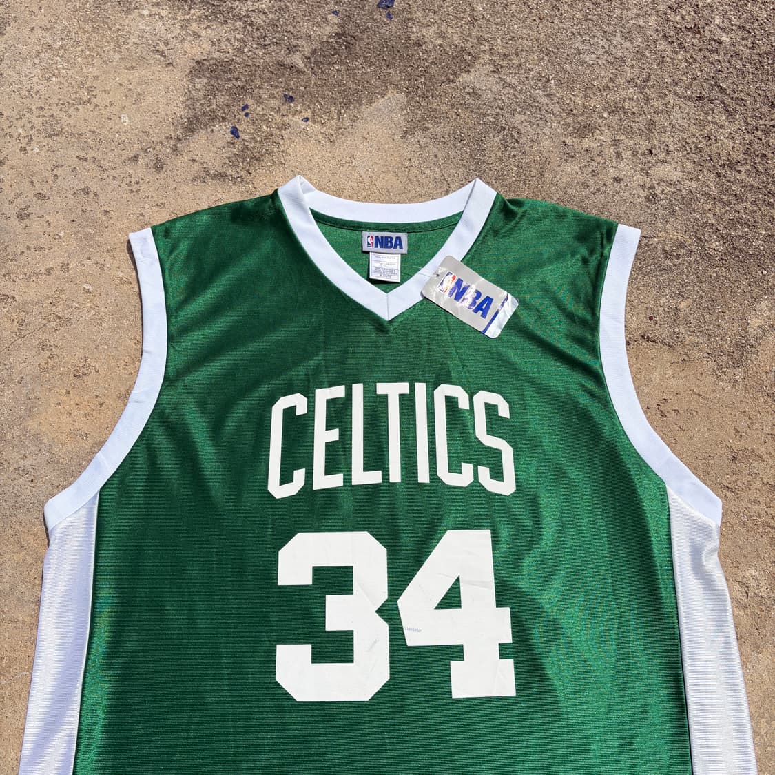 NBA OG 보스턴 셀틱스 폴 피어스 빈티지 농구져지 유니폼 XL 상품이미지2