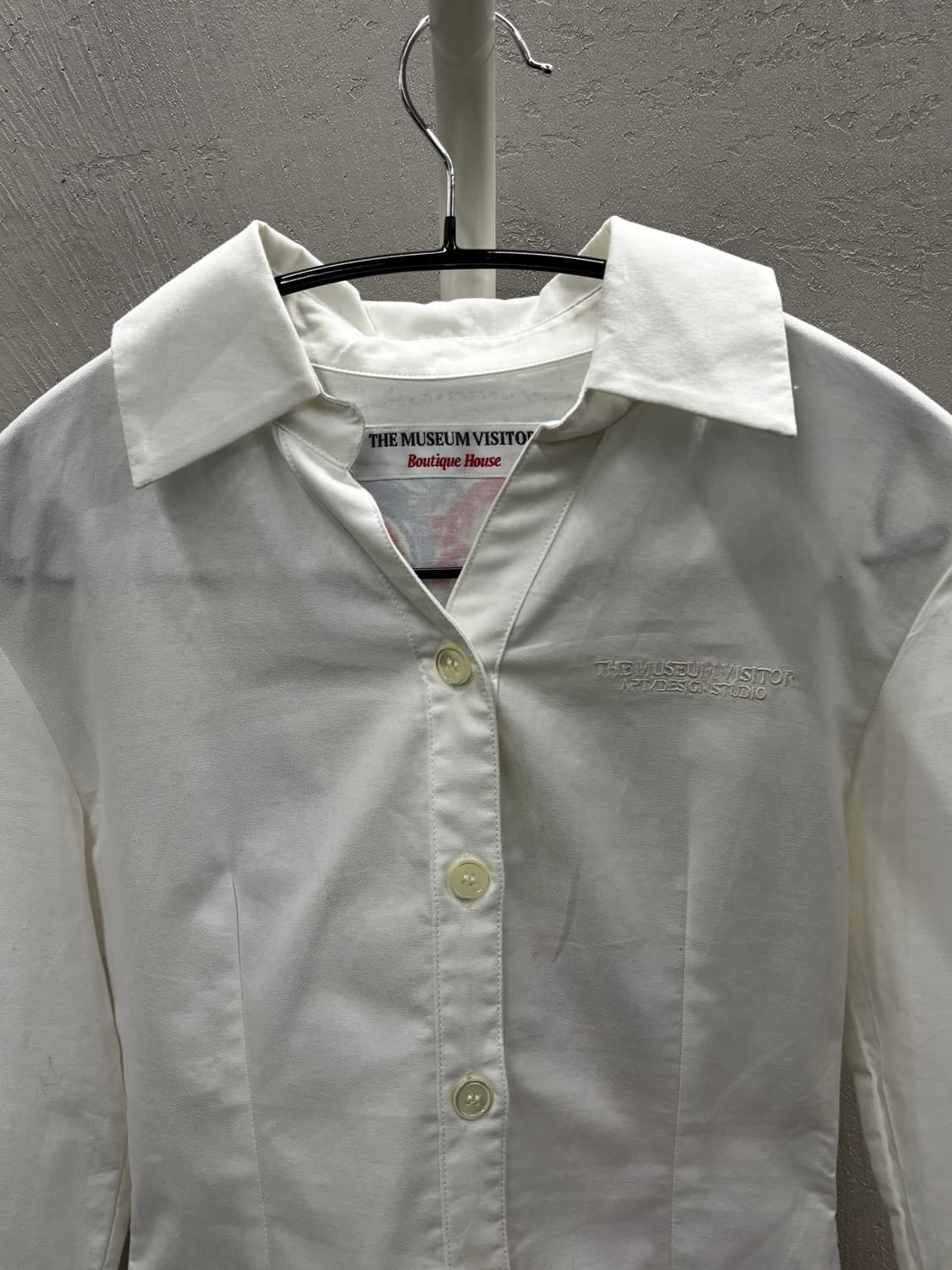 THE MUSEUM VISITOR 더 뮤지엄 비지터 셔츠 S 상품이미지3
