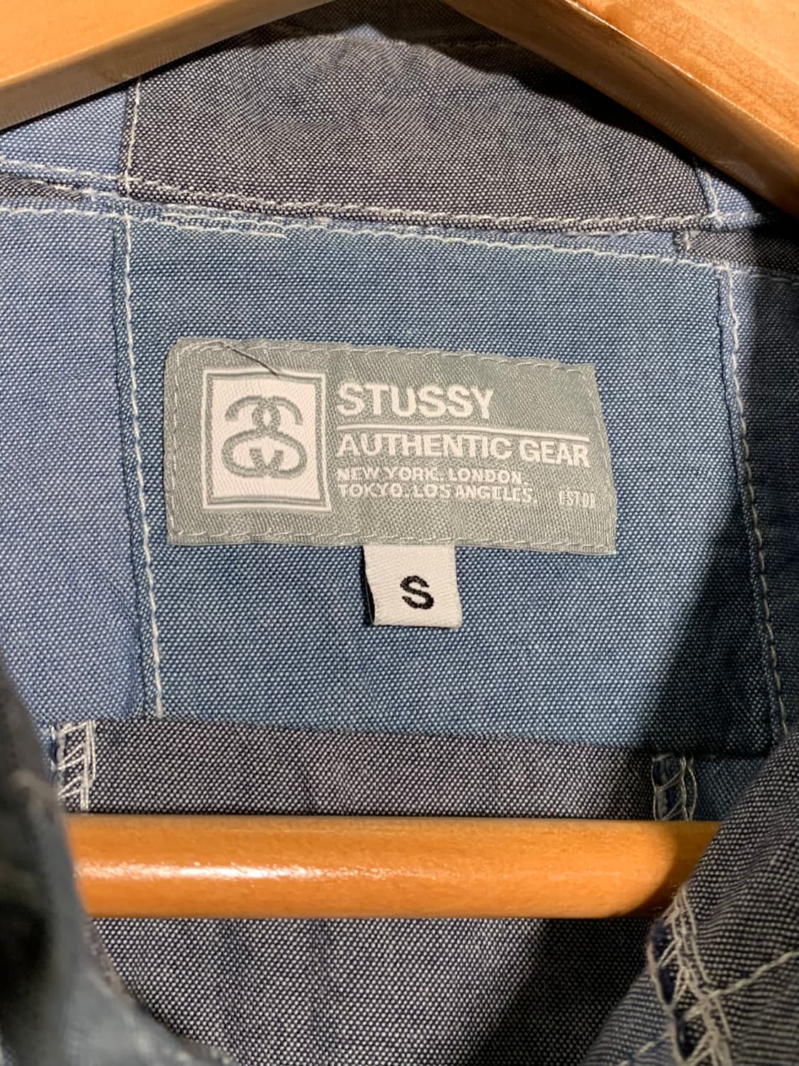 00’s Stussy 스투시 패치워크 셔츠 상품이미지3