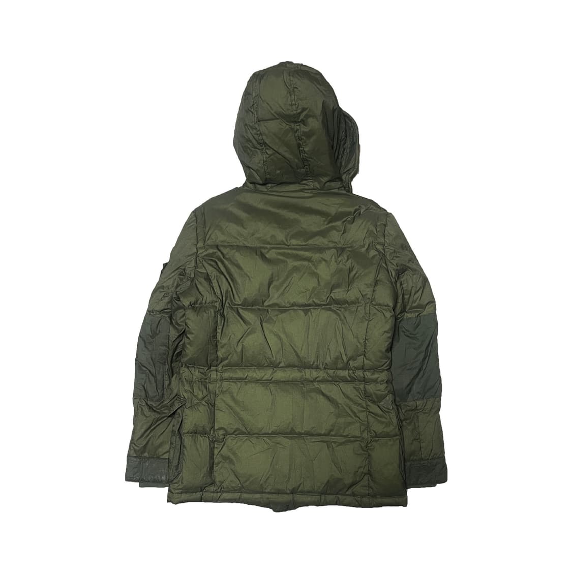 BASSO 바쏘 옴므 나일론 덕다운 패딩 점퍼 카키 상품이미지2