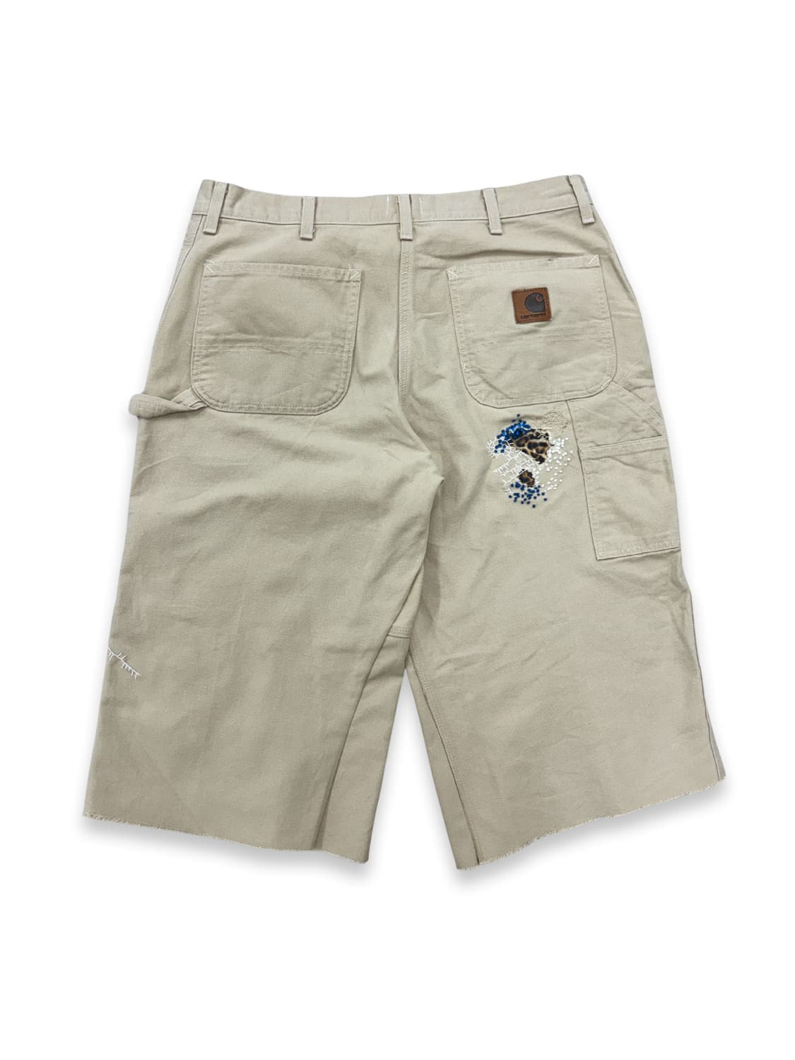 Carhartt Boro Sashiko Distressed Shorts 상품이미지2