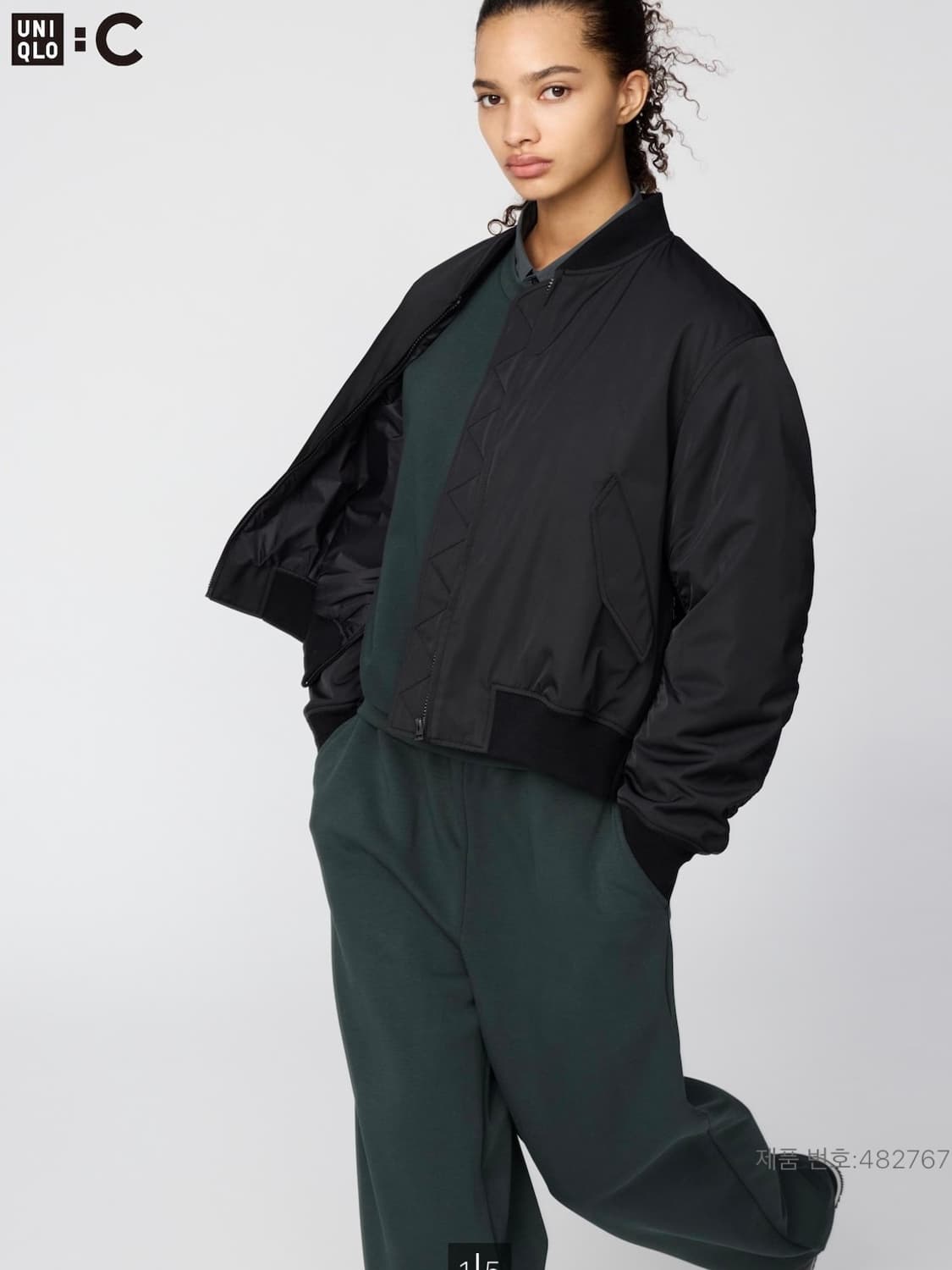 유니클로 C 봄버자켓 XL 상품이미지1