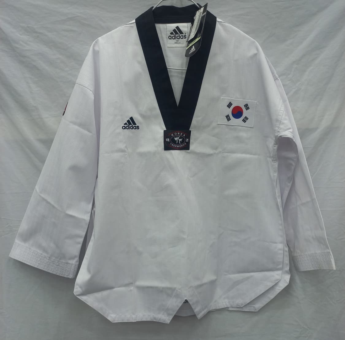 새제품: 아디다스 태권도 도복 (상의+하의 / 남 90) 상품이미지8