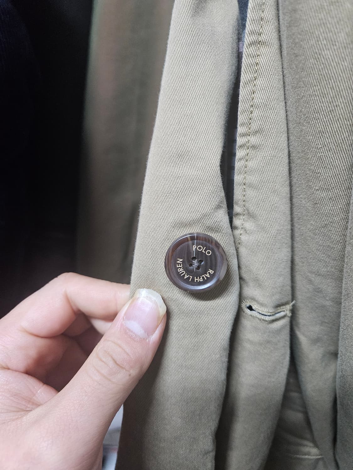 폴로 랄프로렌 리버시블 발마칸 xl 상품이미지5