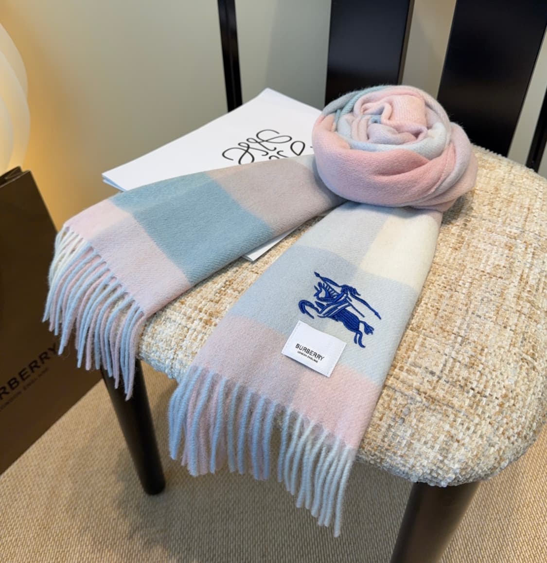 버버리 리버서블 스카프  상품이미지4