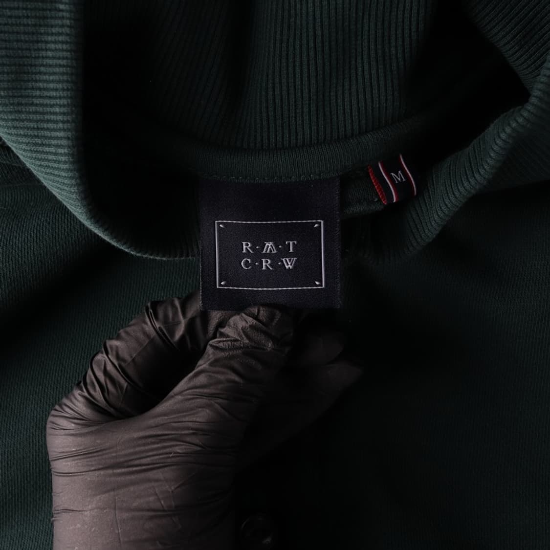 로맨틱크라운 배색 카라 아노락 반집업 맨투맨 M 상품이미지5