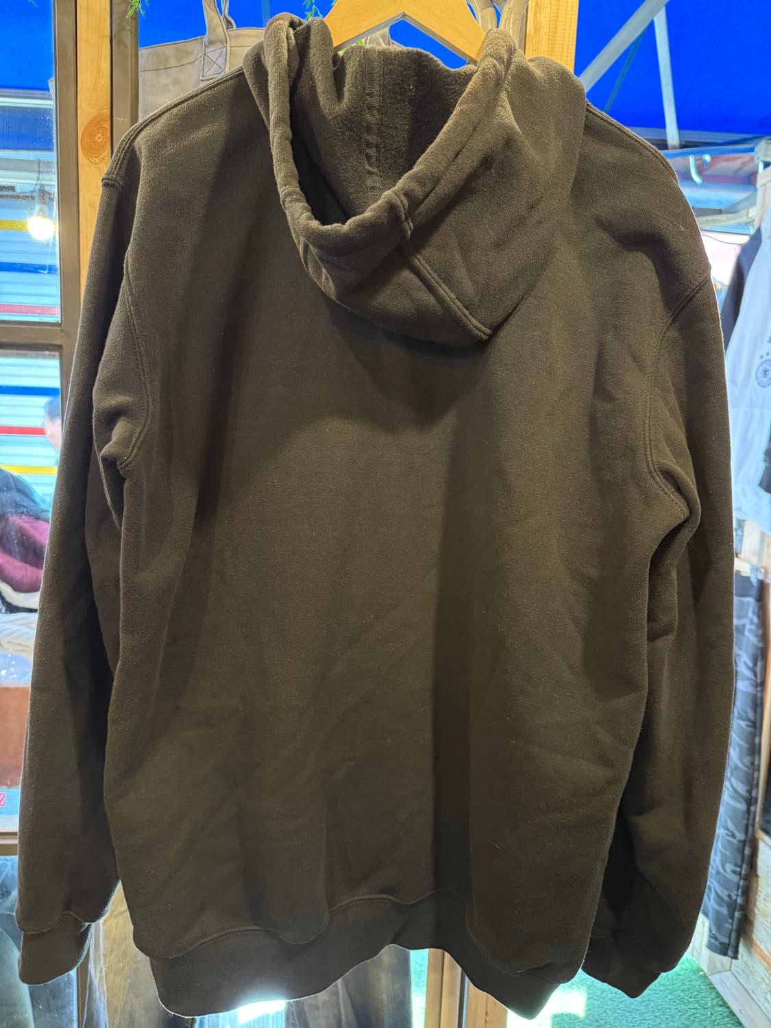 칼하트 블랙 후드티 상품이미지4