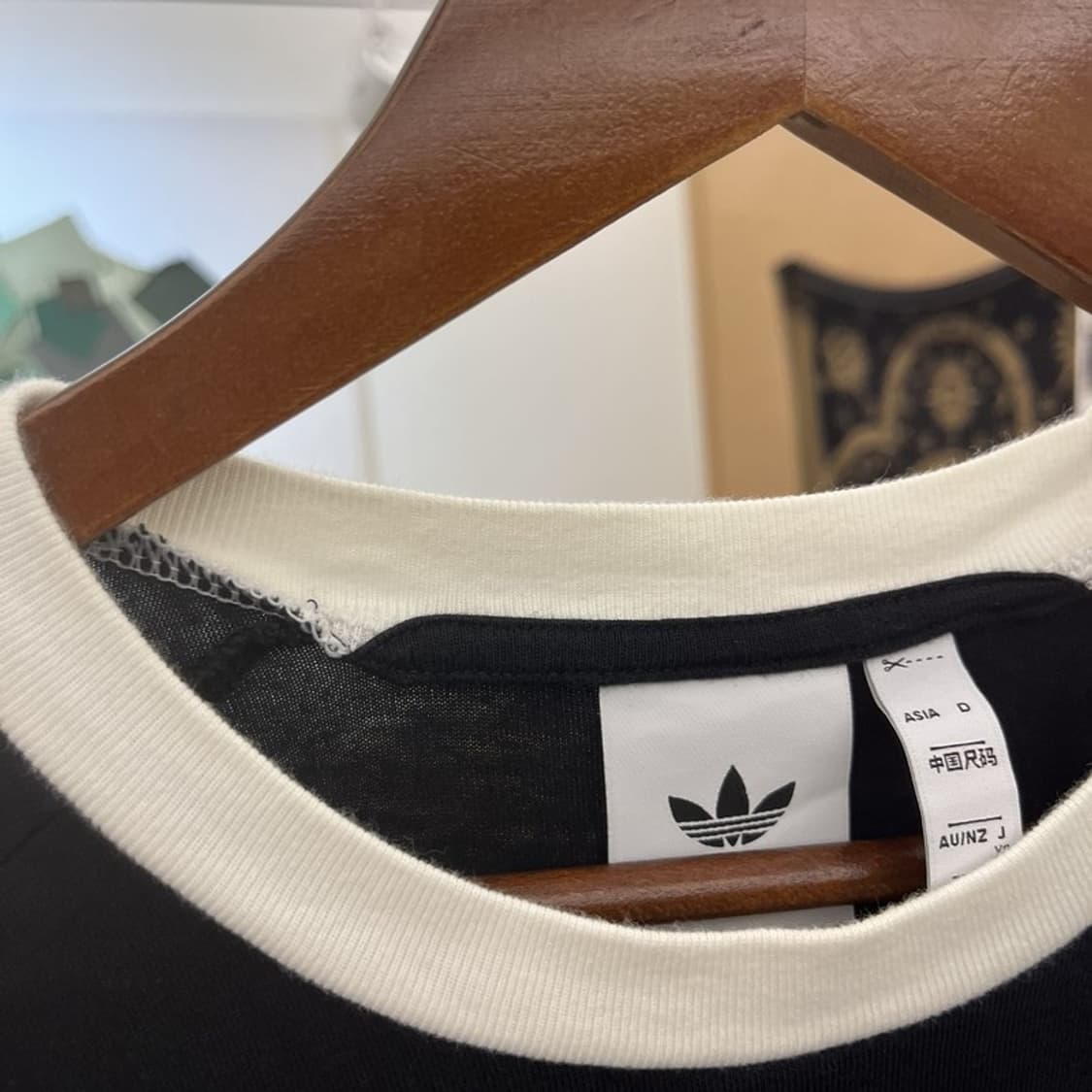 아디다스 아디컬러 클래식 3S 검흰 삼선 반팔티 2XL C12179 상품이미지8
