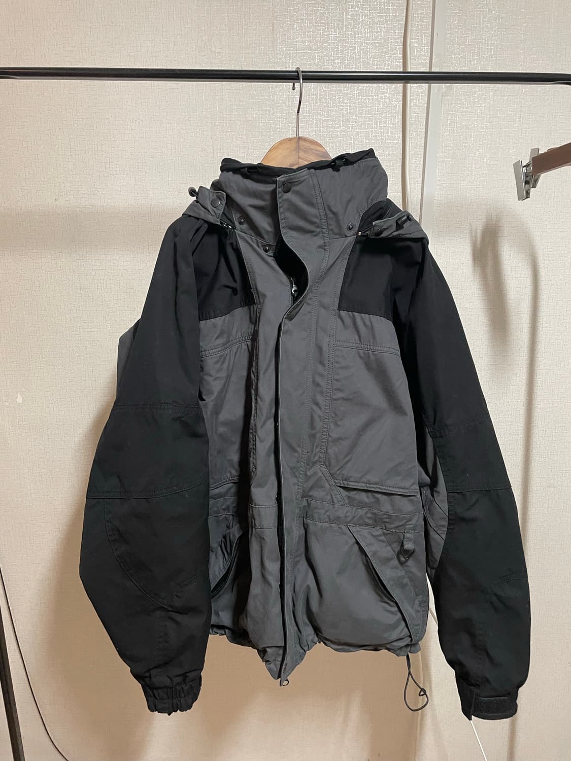 자코브 jacov 투 톤 재킷 M사이즈 상품이미지1