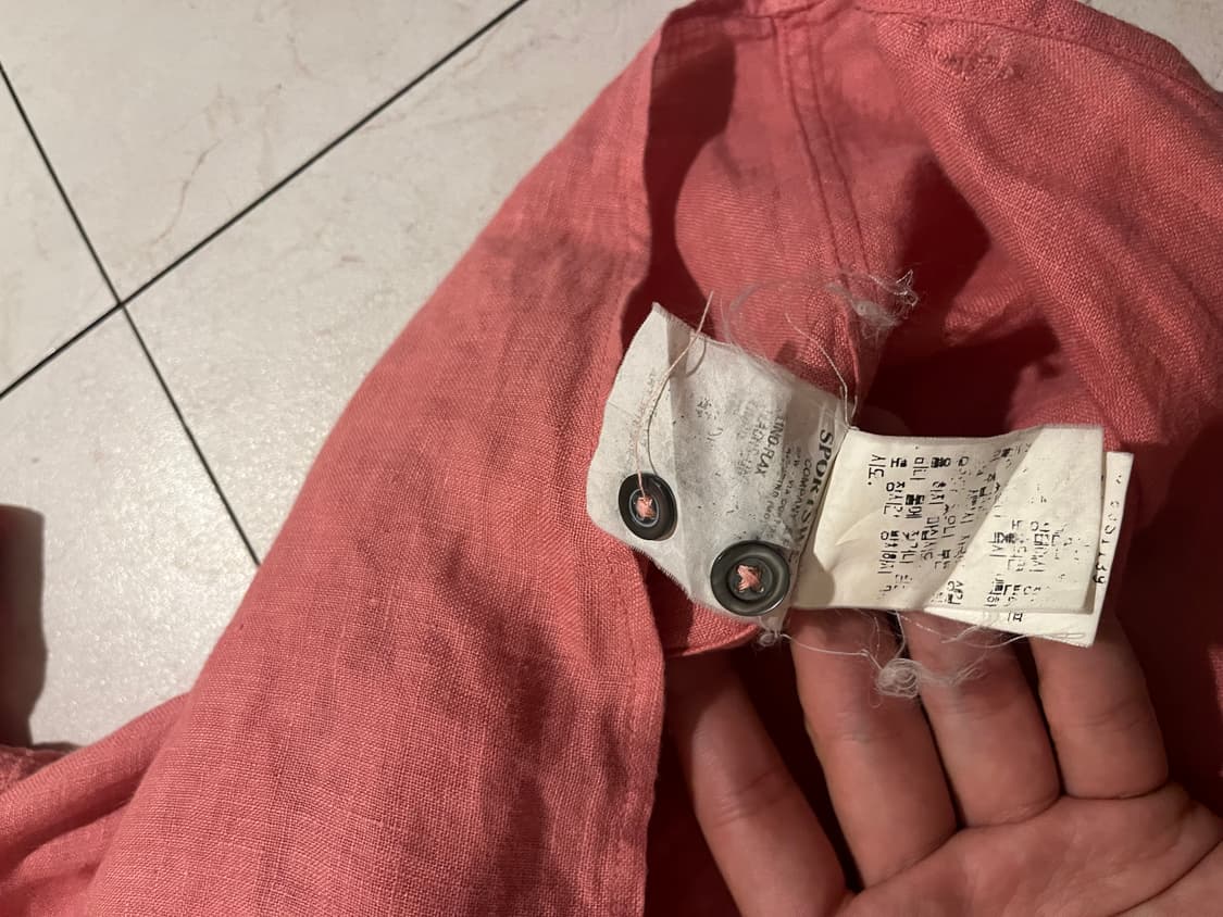 CP컴퍼니 린넨 다이드 셔츠 MADE IN ITALY 상품이미지6
