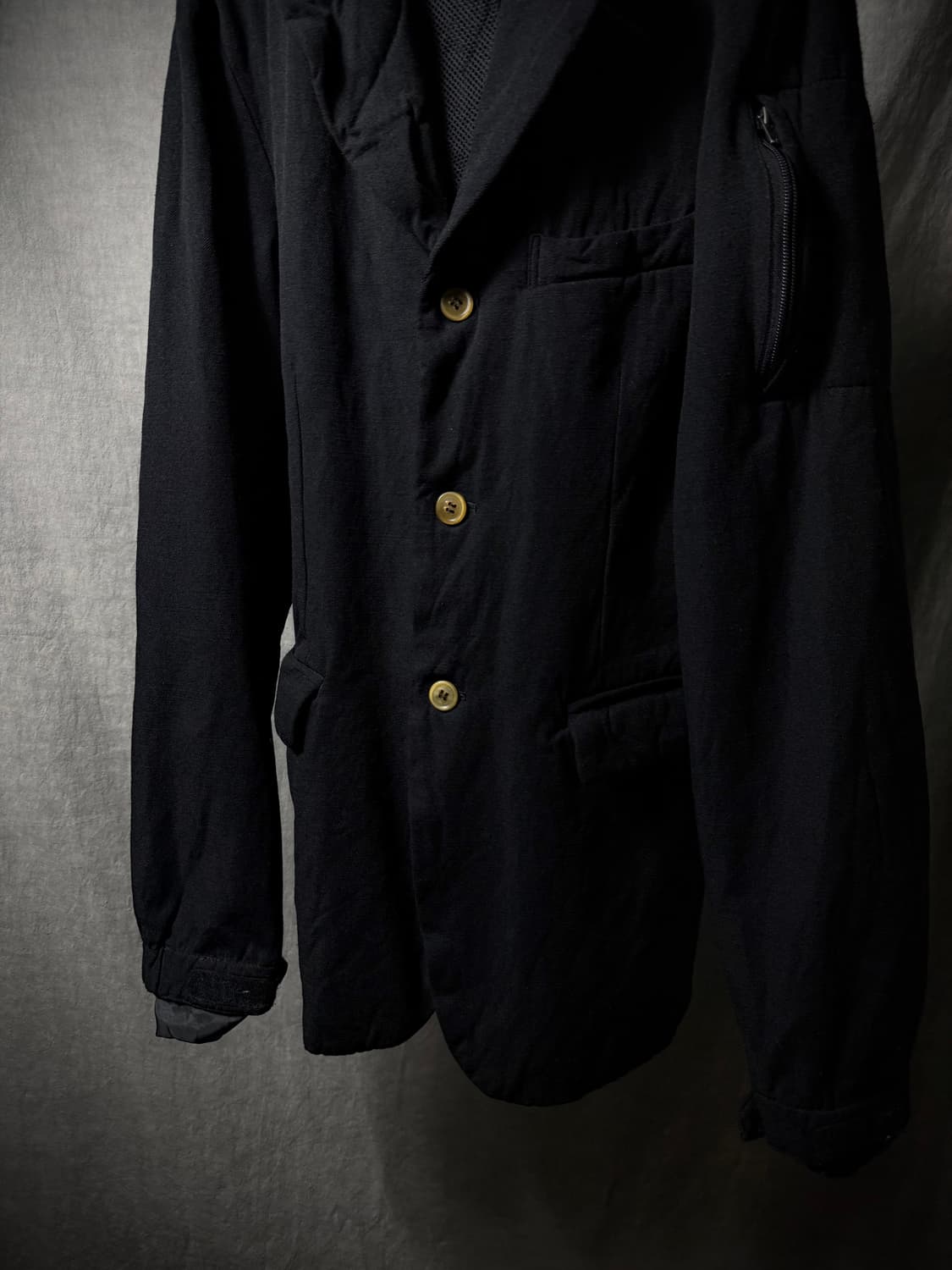 Comme des Garçons Homme Plus Back zip Bl 상품이미지5