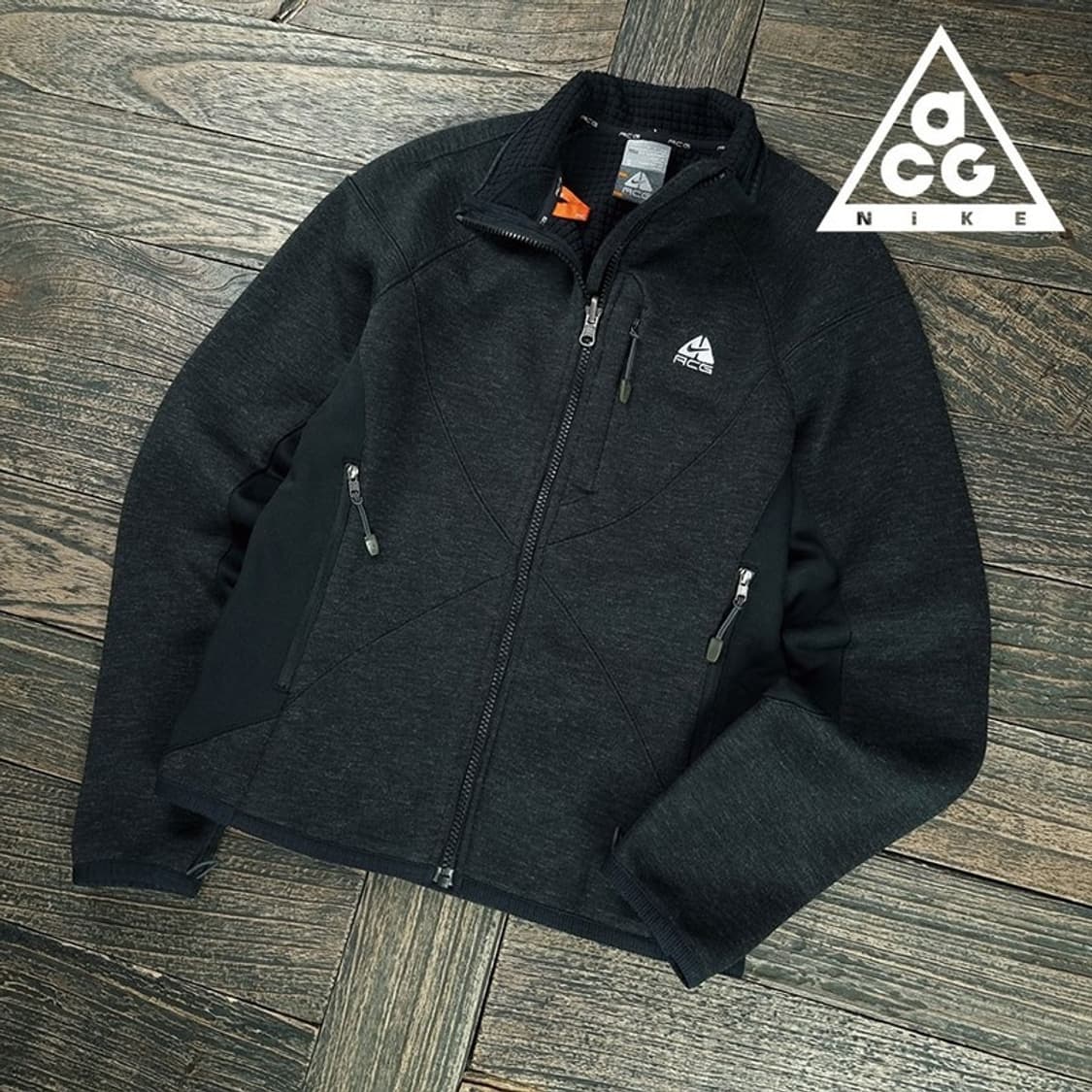 [나이키 ACG] 로고 자수 집업 자켓 챠콜 M19765 상품이미지1