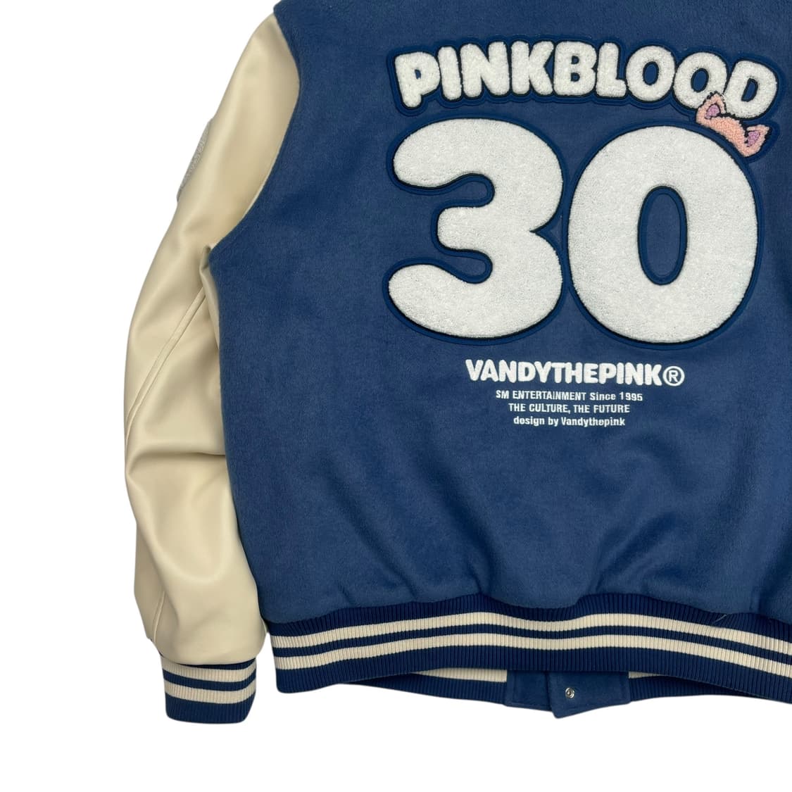 반디더핑크 X SM 엔터테이먼트 아티스트 바시티 자켓 L 상품이미지6