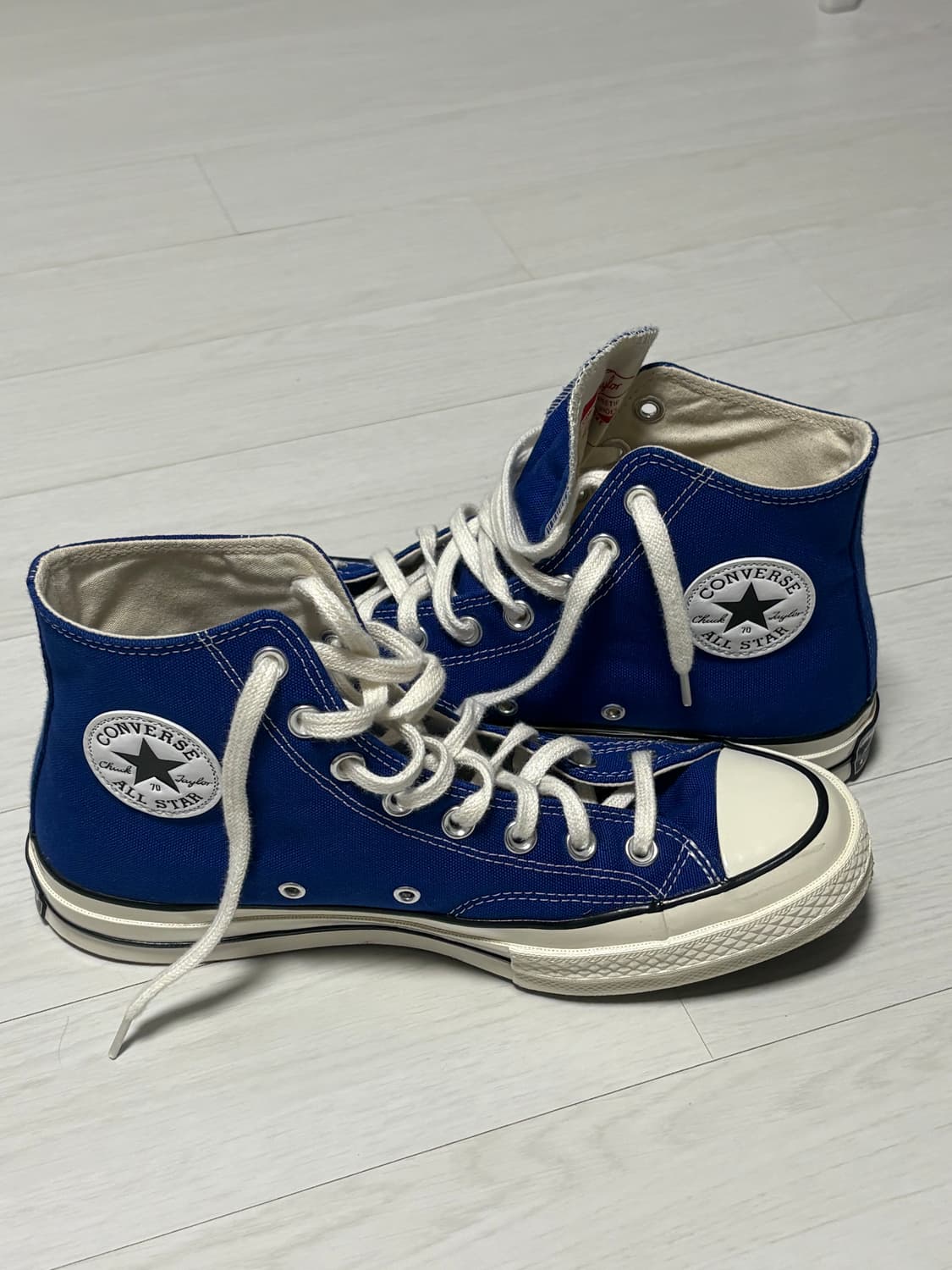 컨버스 척 70 하이 블루 265사이즈 상품이미지2