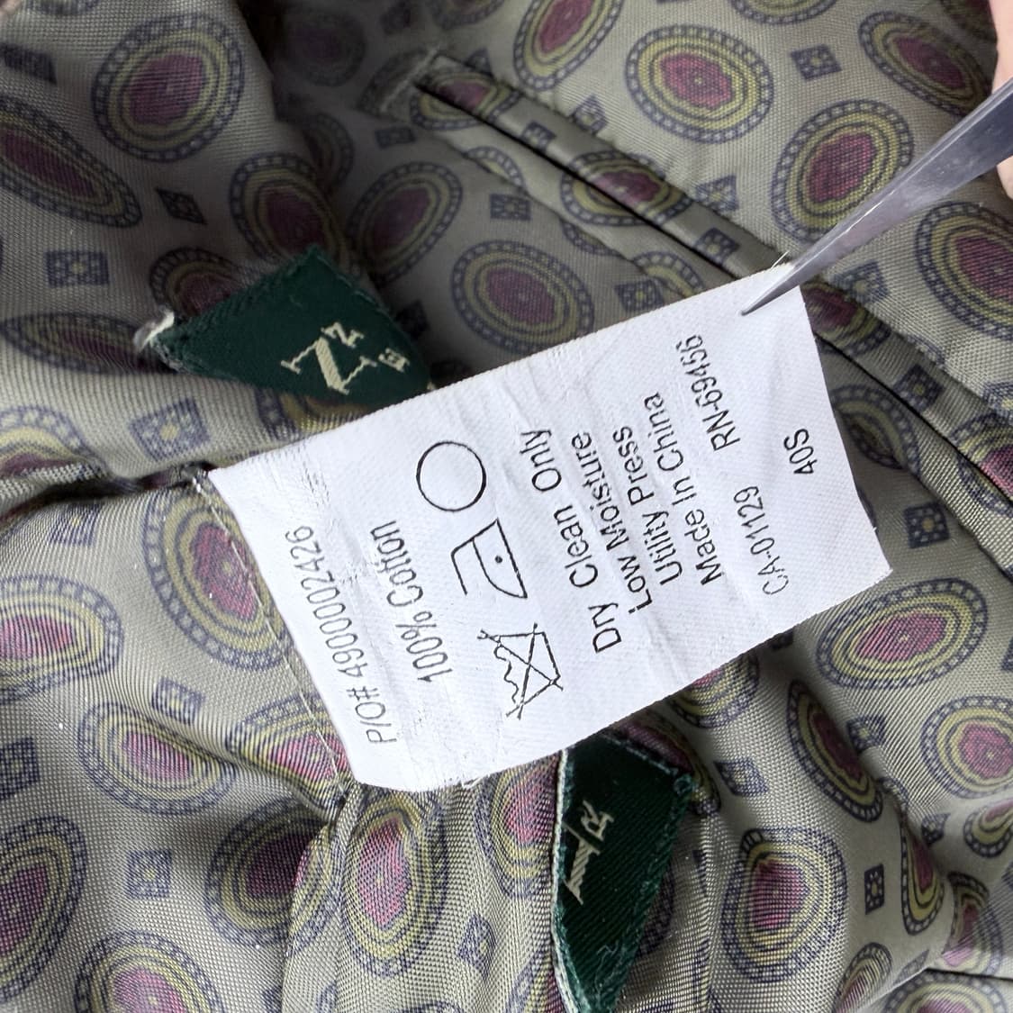 폴로 랄프로렌 투버튼 코듀로이 자켓 블레이져 상품이미지4