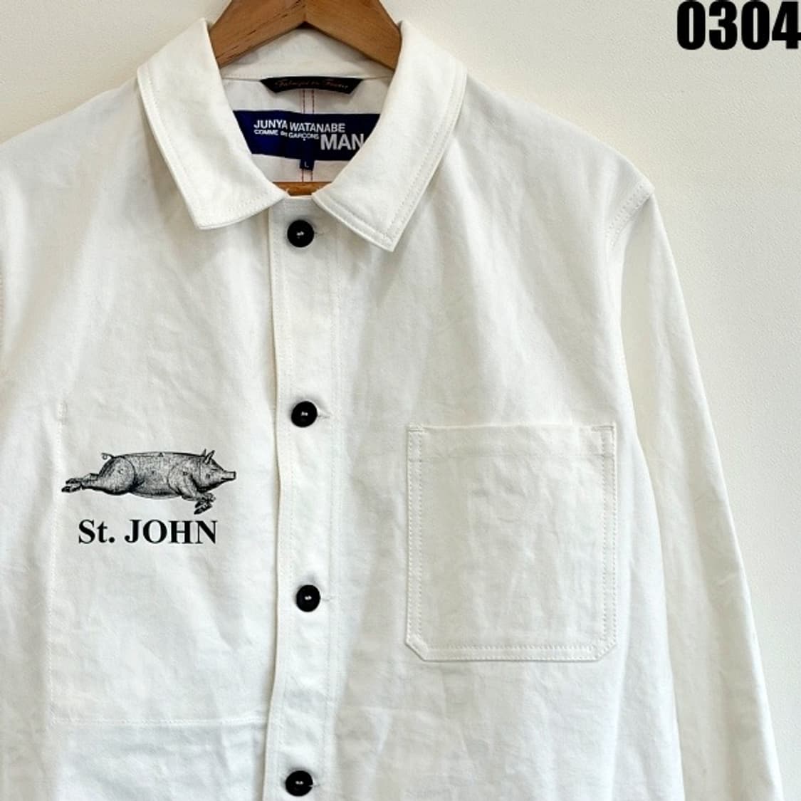 꼼데가르송 준야 와타나베 맨 프렌치 워크 자켓 L 0304  상품이미지2