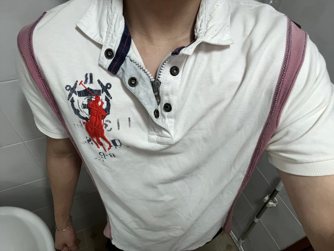 폴로 레스큐 빅포니 지퍼넥 반팔 상품이미지3