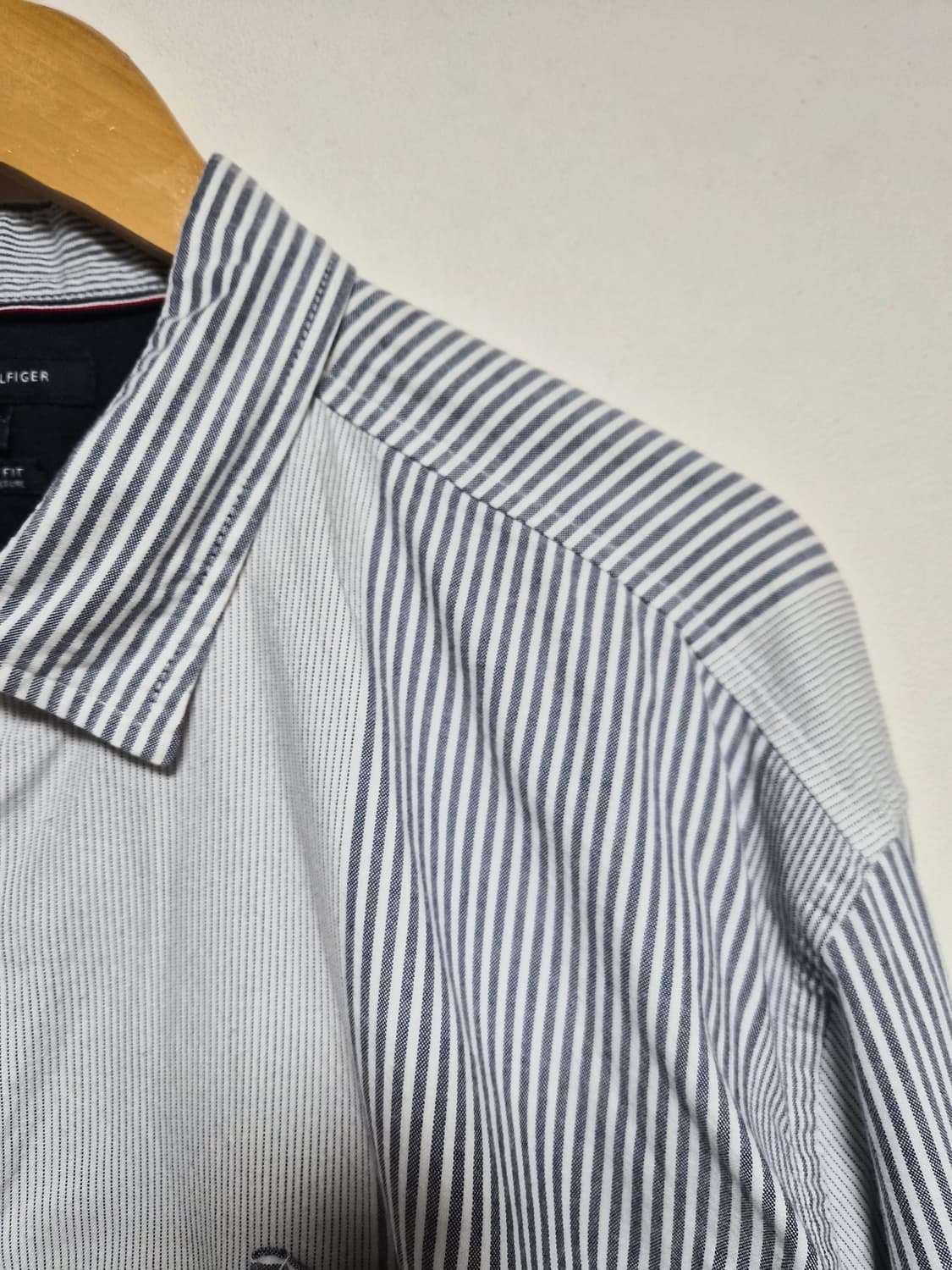 타미힐피거Tommy 옥스포드 스트라이프 셔츠 2XL - S388 상품이미지3