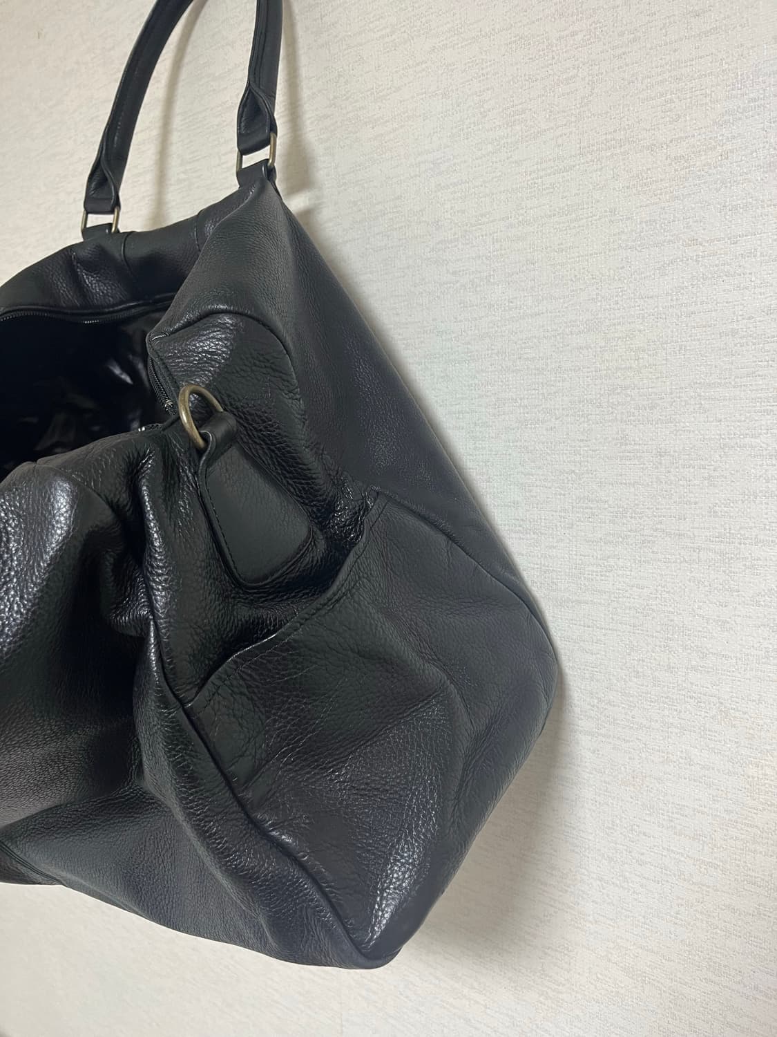 빈티지 레더 보스턴 백 상품이미지4